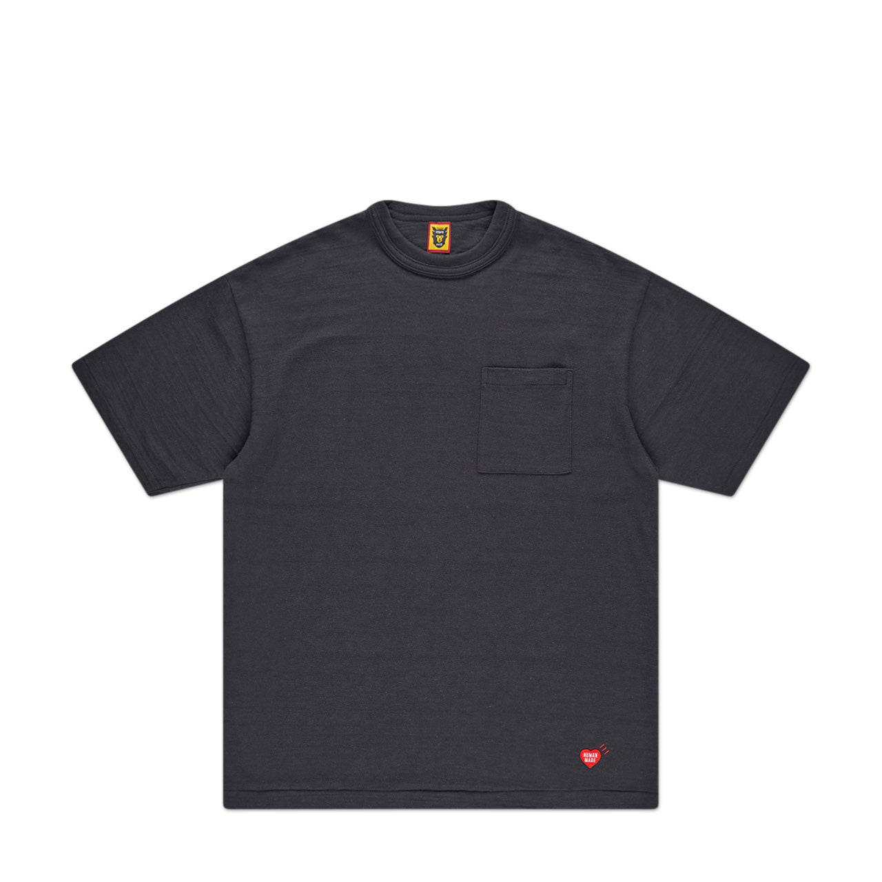 human made pocket t-shirt (black) - a.plus store