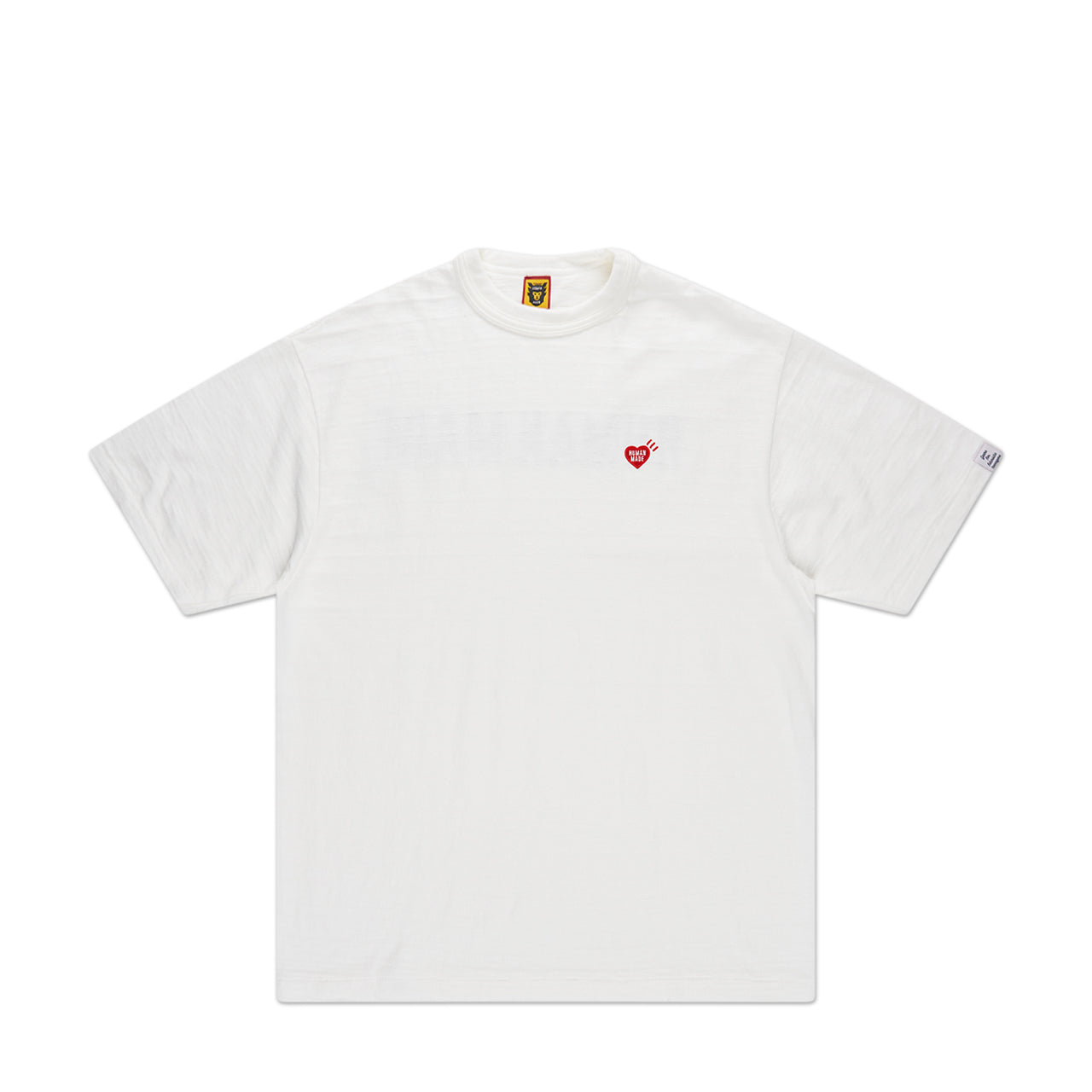 human made heart badge t-shirt (white) - a.plus store