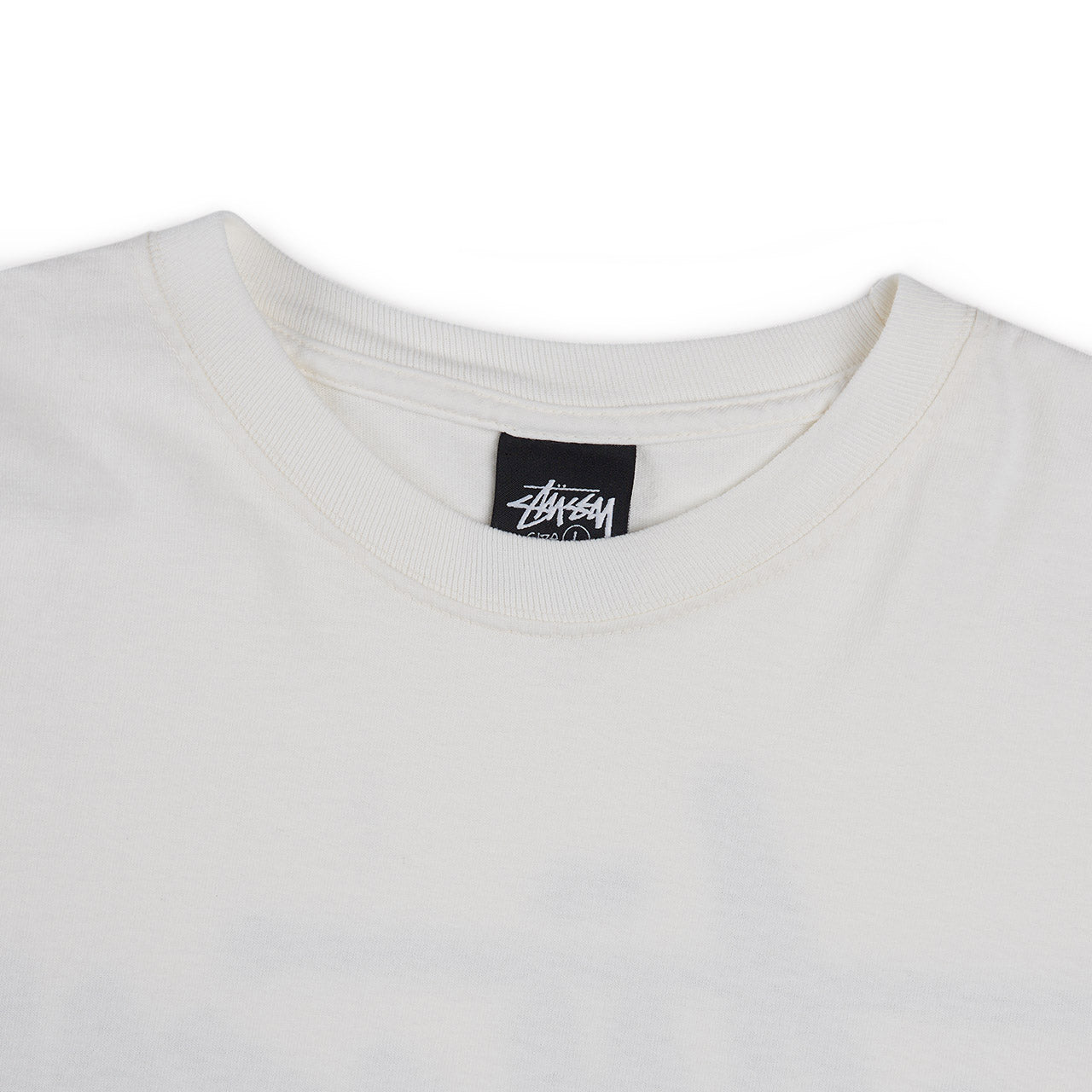 stüssy old phone pigment dyed t-shirt (natural)