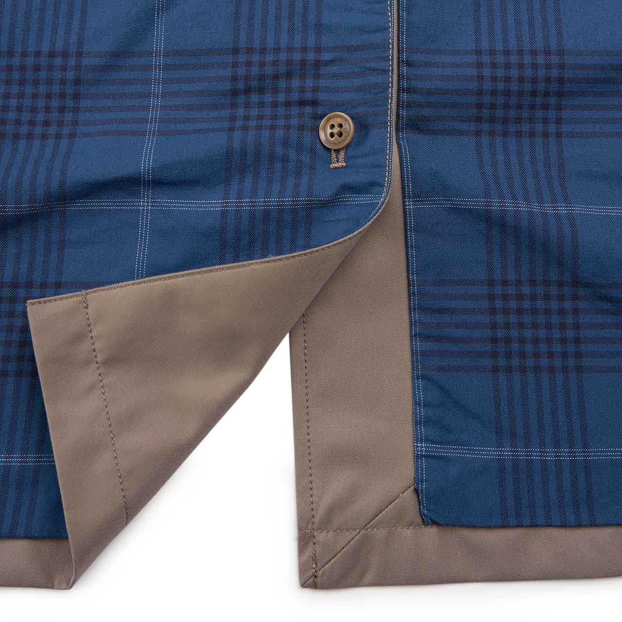 nanamica 2l gore-tex soutien collar coat (beige) - a.plus