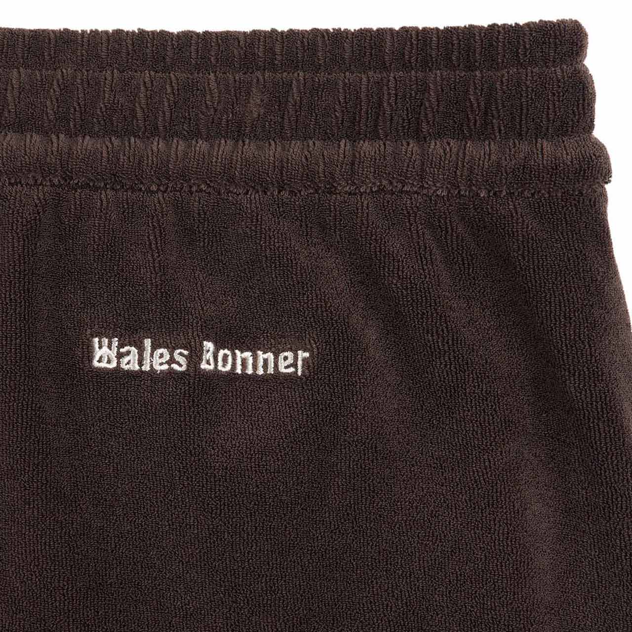 adidas x wales bonner towel shorts (brown) - a.plus