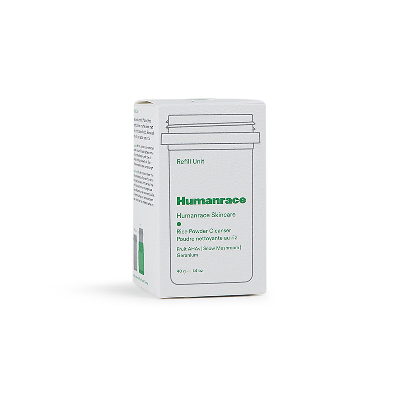 humanrace rice powder cleanser refill - a.plus