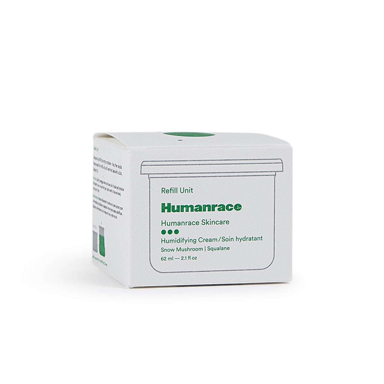 humanrace humidifying face cream refill - a.plus