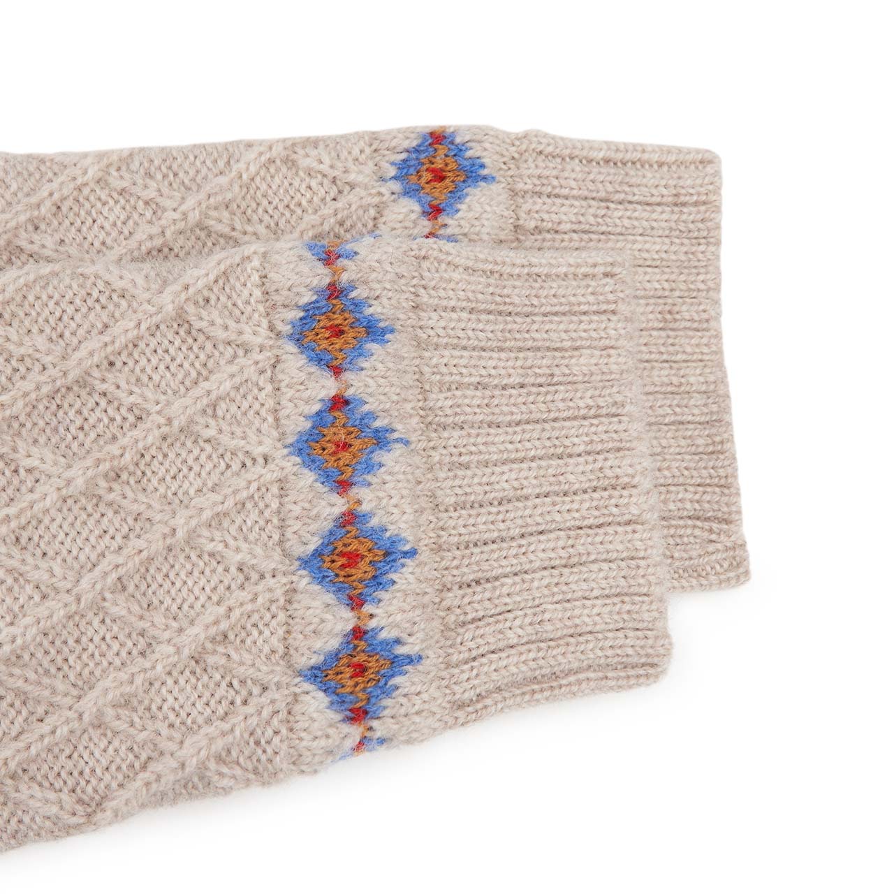 henrik vibskov cable jack knit sweat (beige) - a.plus