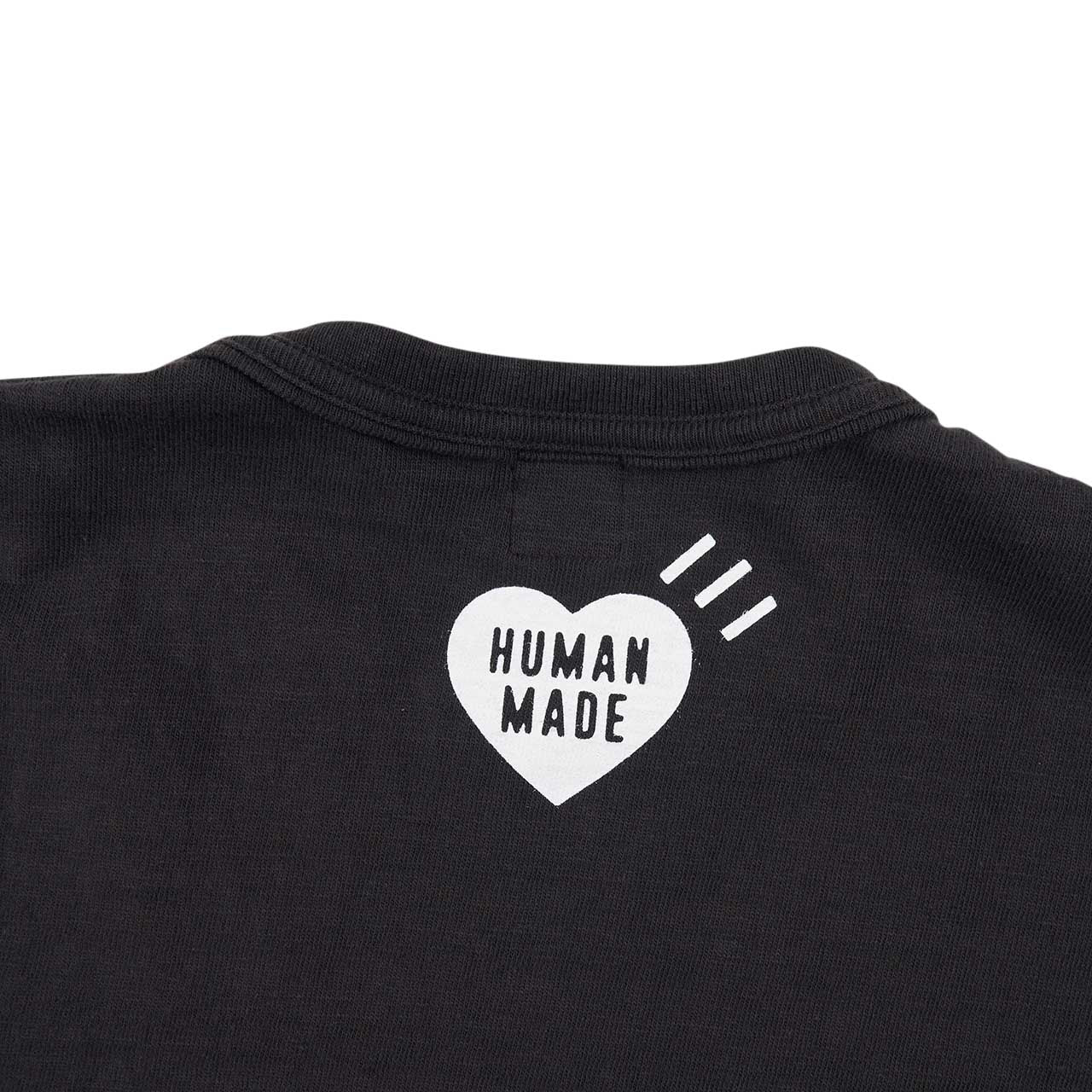 human made graphic t-shirt #10 (black) - a.plus