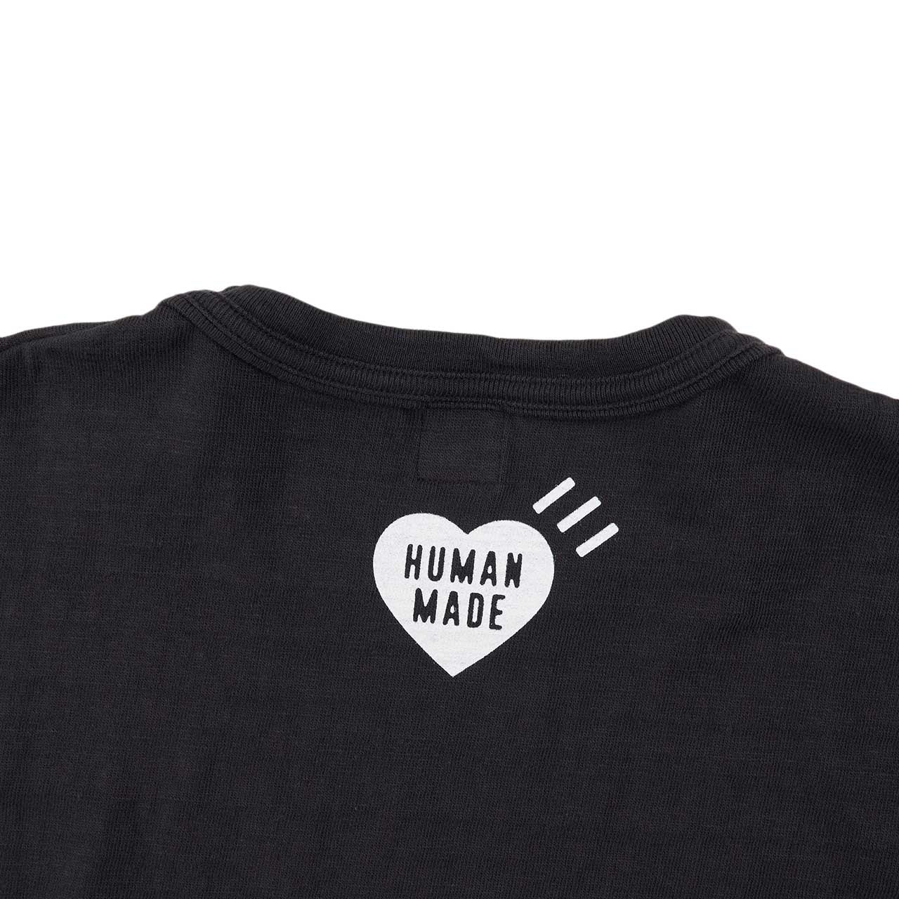 human made graphic t-shirt #12 (black) - a.plus