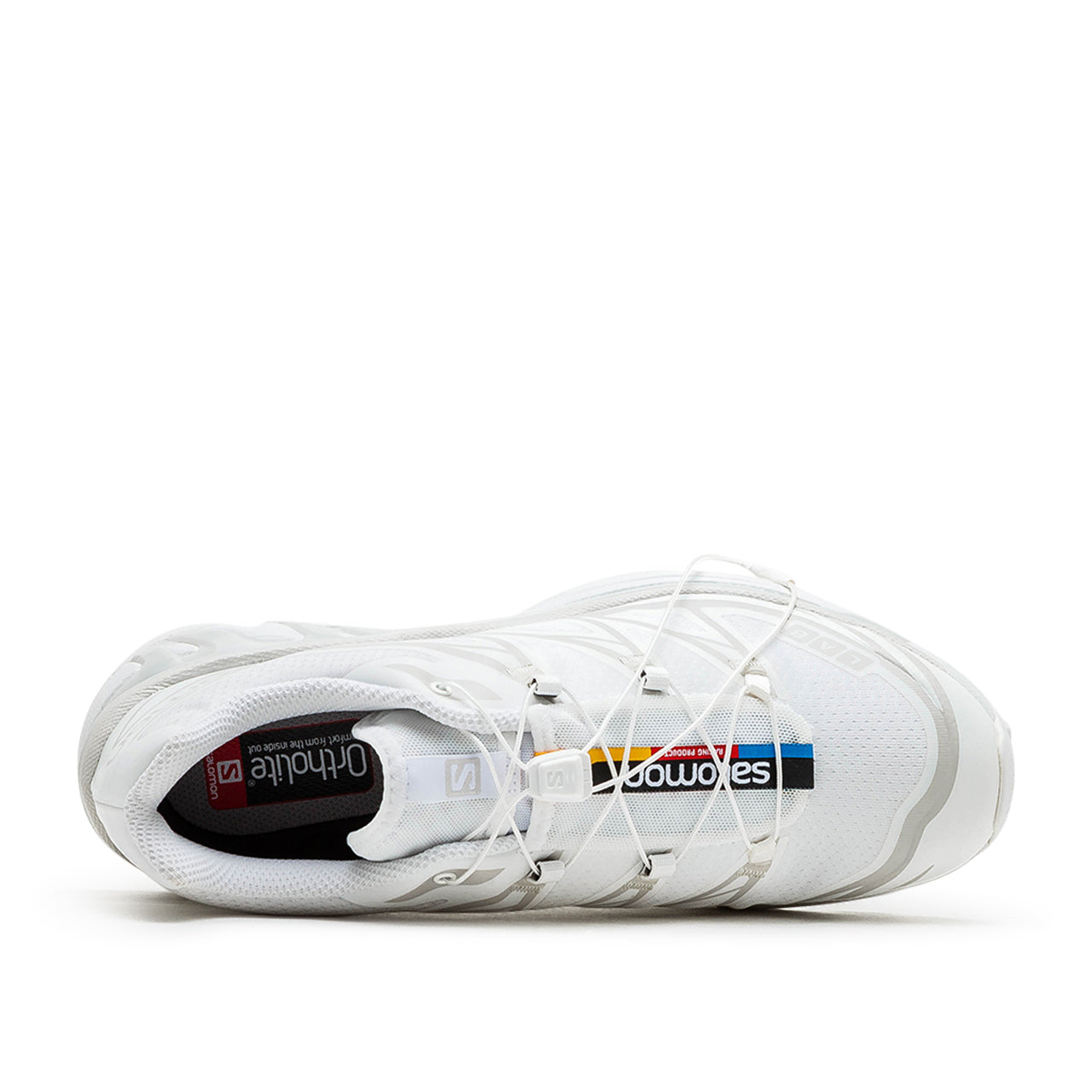 salomon xt-6 (white / white / lunar rock) - a.plus