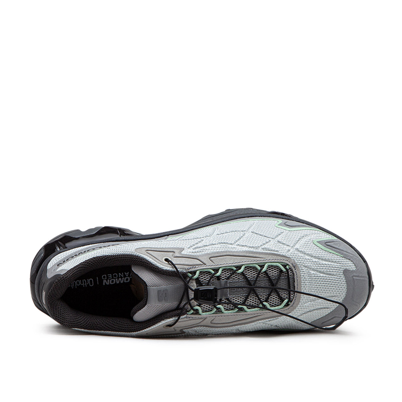 salomon xt-slate advanced (metal / gray flannel / cameo green) - a.plus