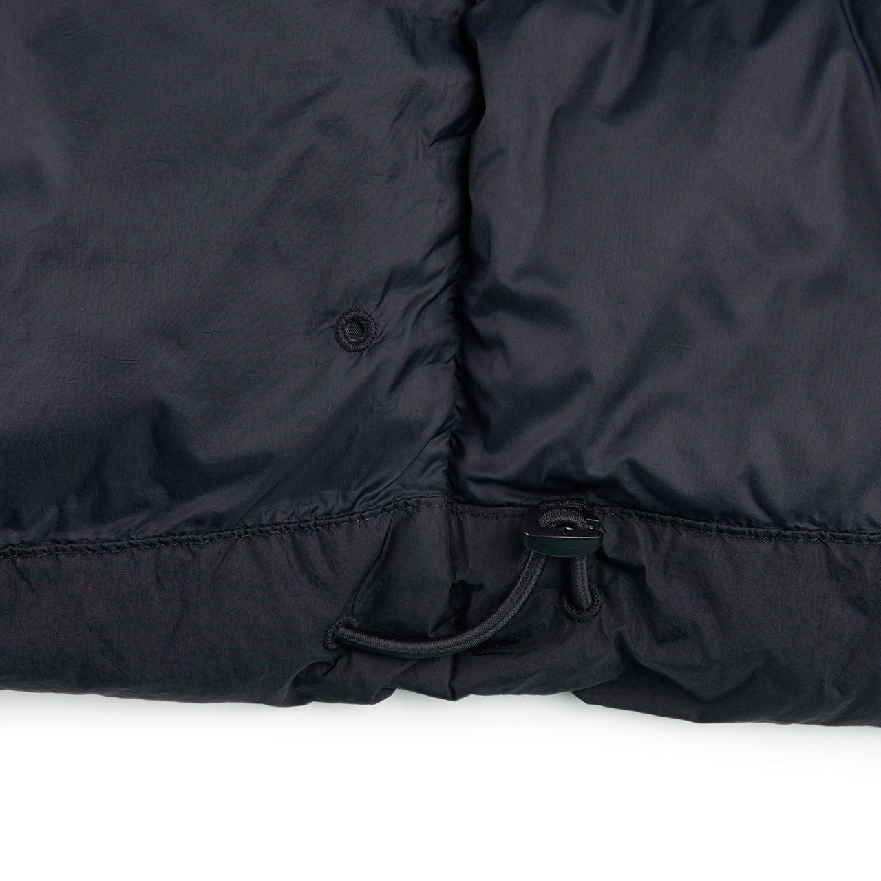 stone island down jacket (black) - a.plus