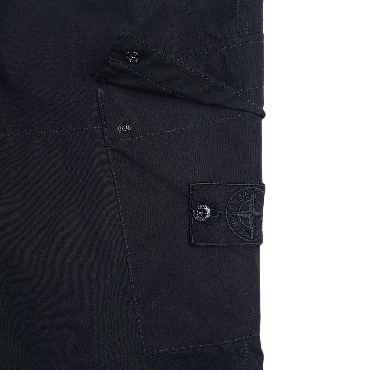 stone island cargo pants (navy blue) - a.plus