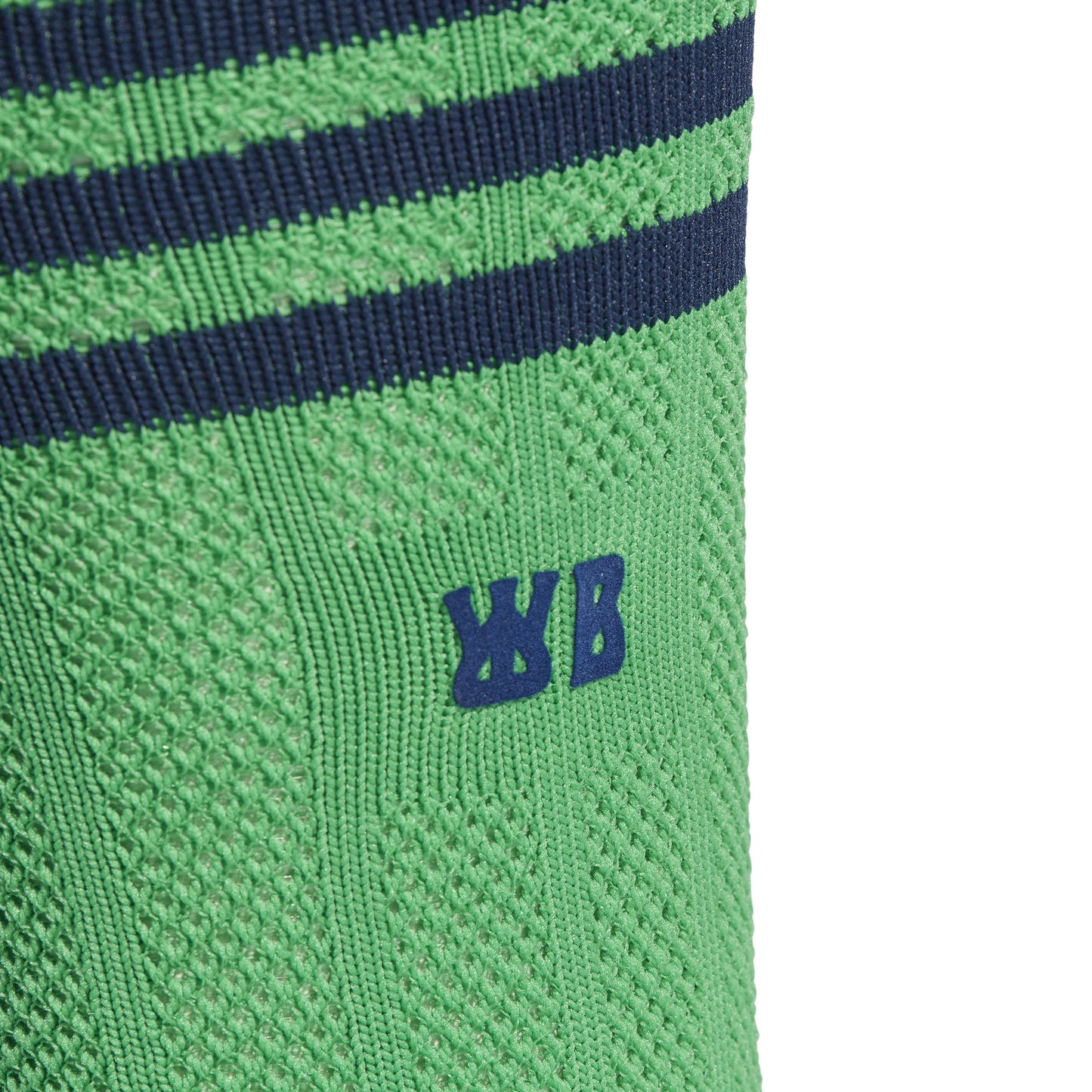 adidas x wales bonner socks (vivid green / collegiate navy) - a.plus