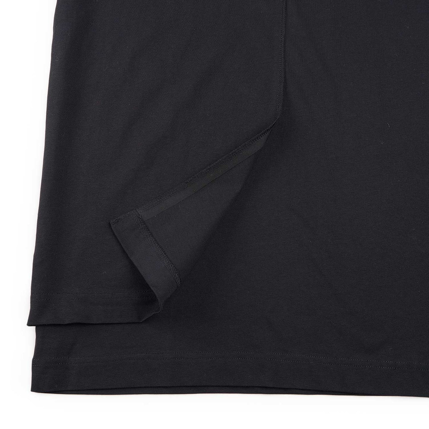 comme des garçons shirt knit t-shirt (black) - a.plus