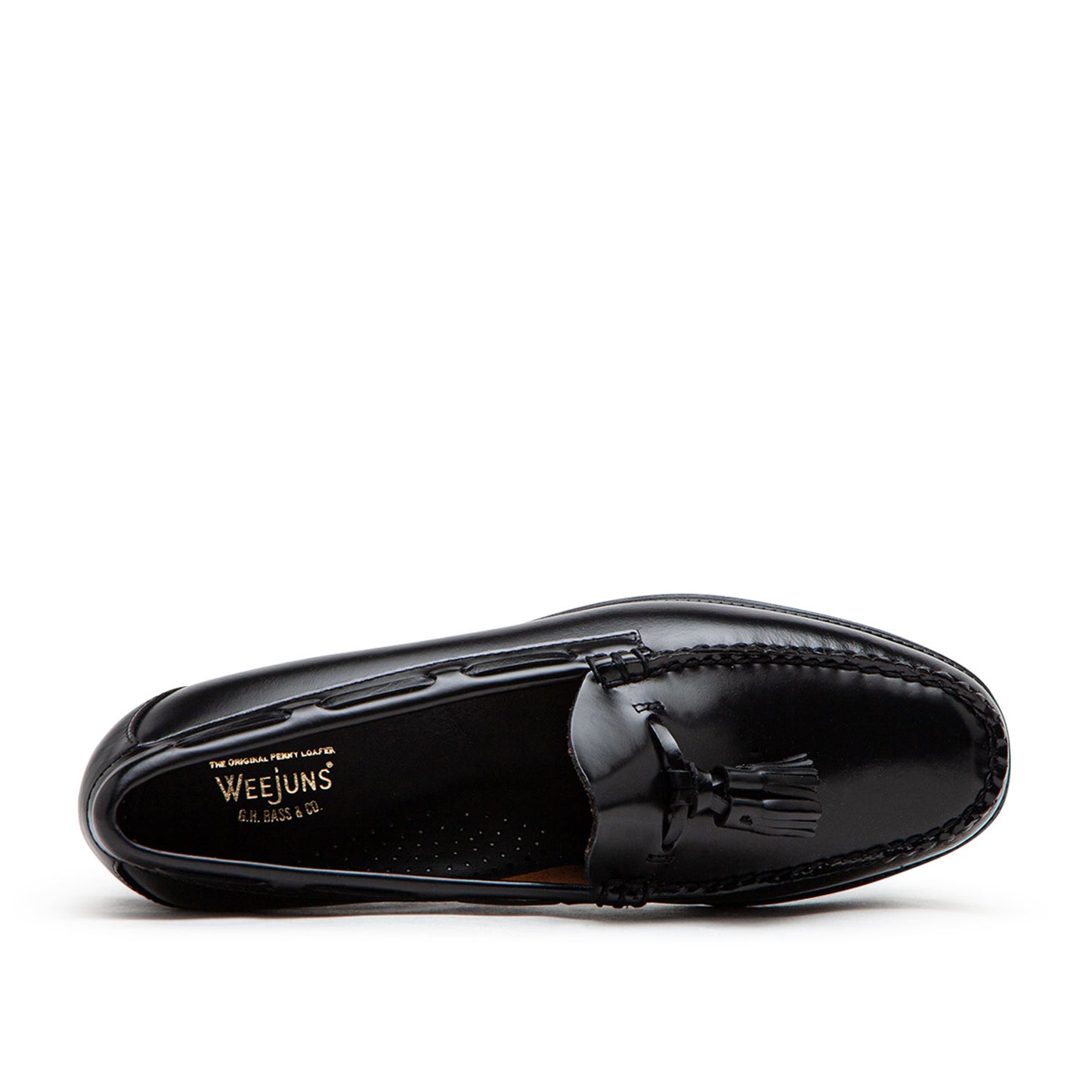 g.h.bass weejun II larkin moc tassel (black) - a.plus