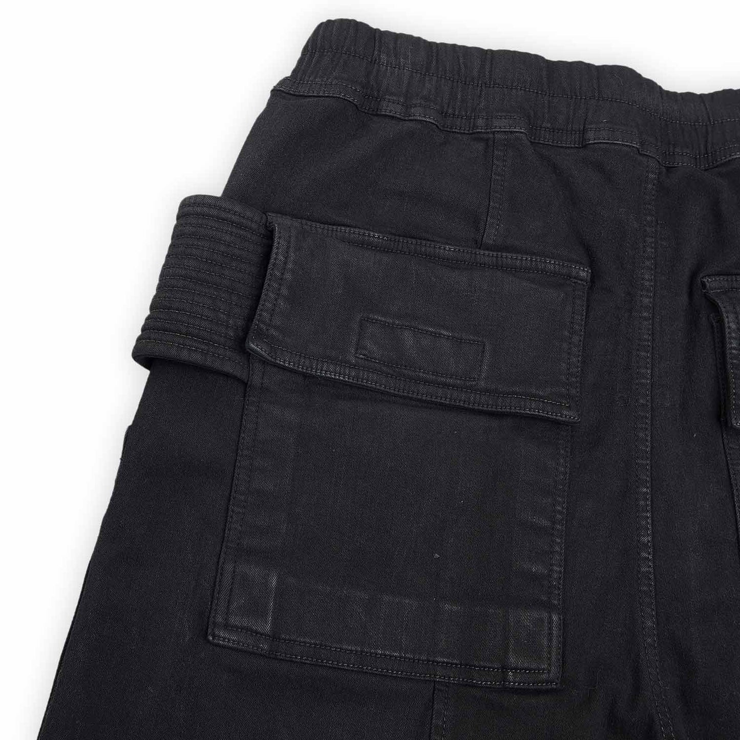 rick owens drkshdw creatch cargo drawstring pants (black) - a.plus
