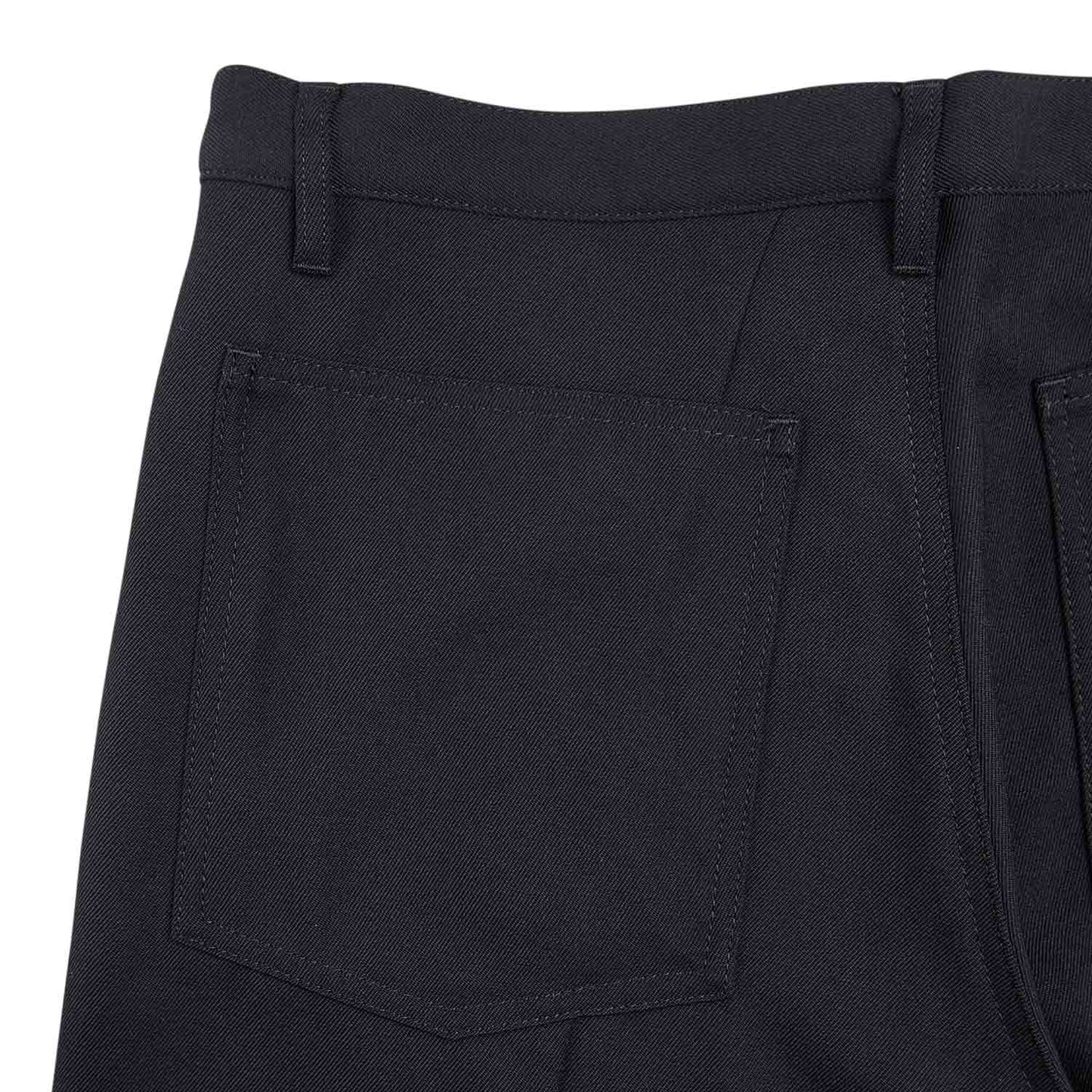 comme des garçons shirt pants woven (black) - a.plus