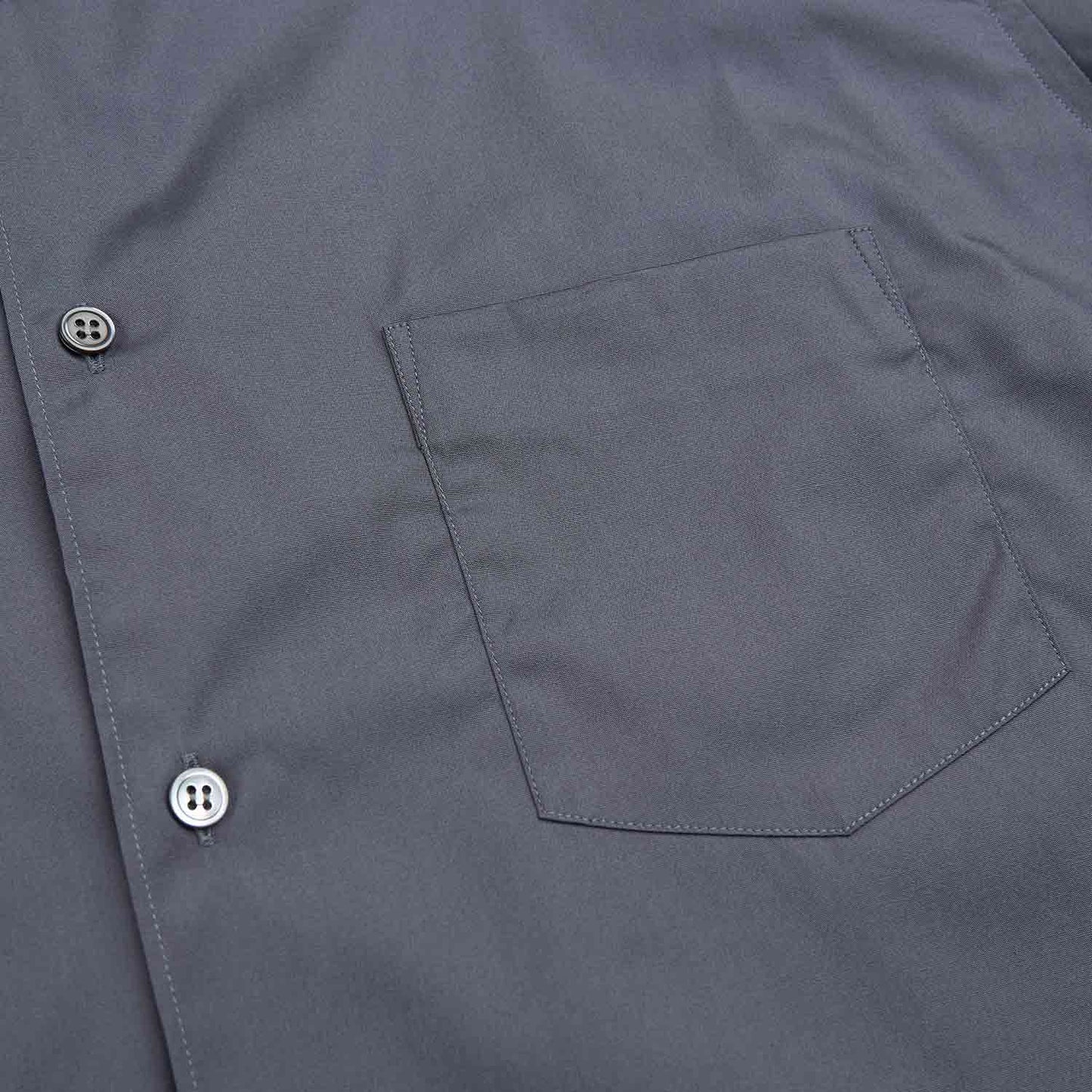 comme des garçons shirt woven shirt (grey) - a.plus