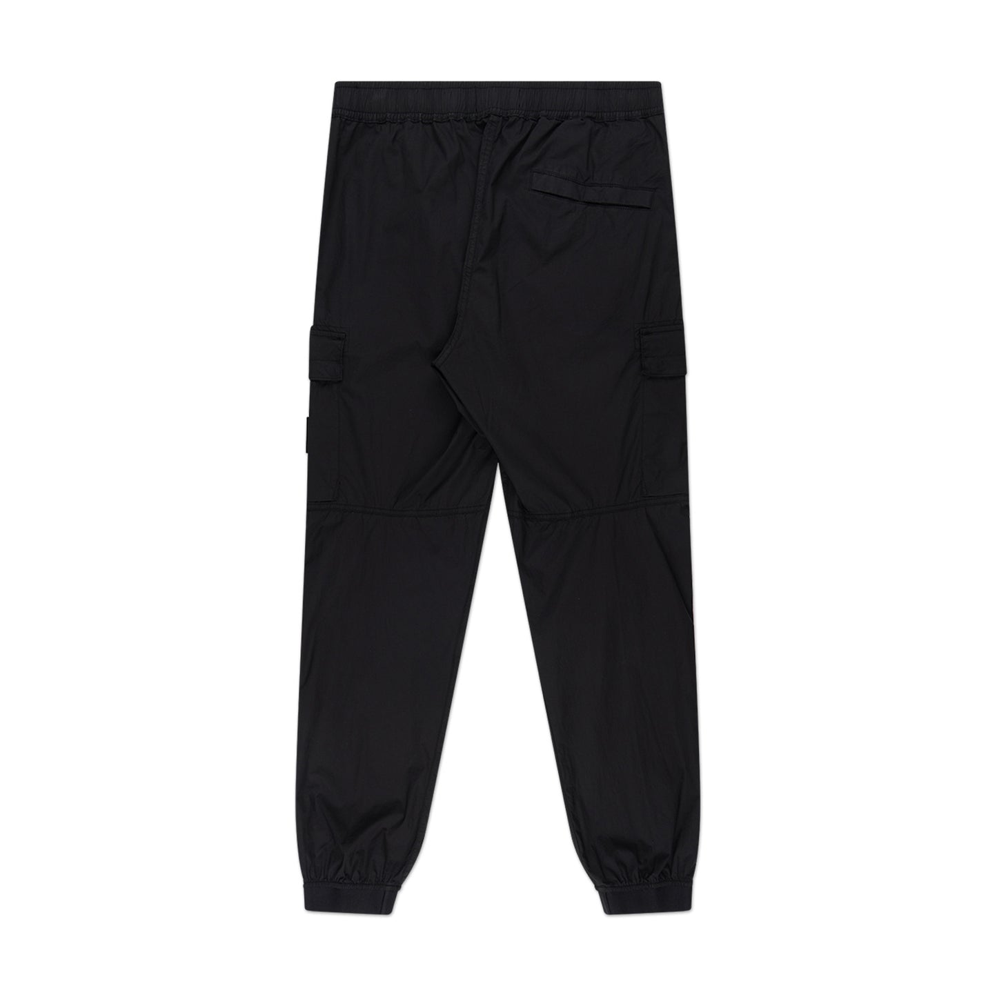 stone island regular fit cargo pants (black) - a.plus