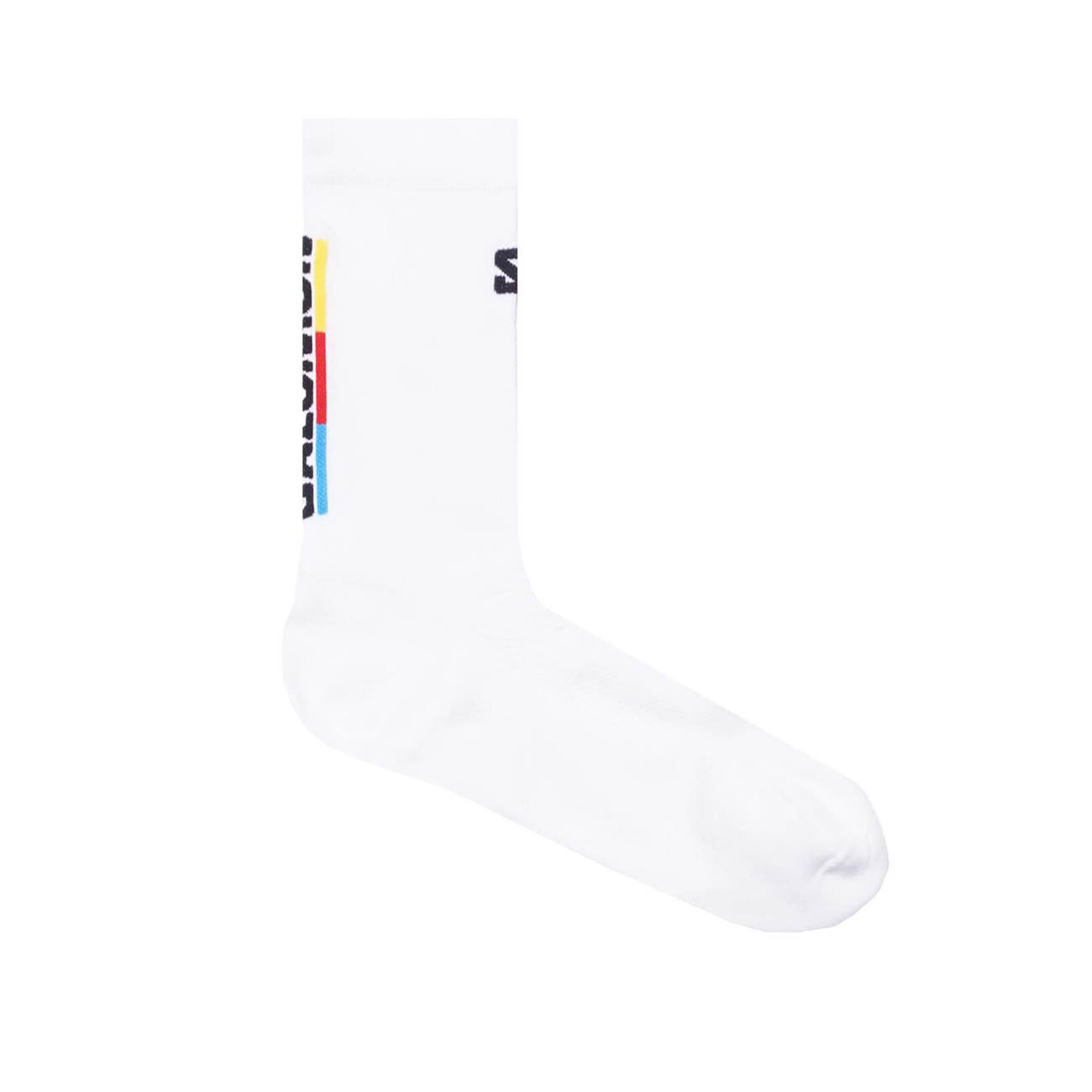 salomon pulse race flag crew socken (white) - a.plus