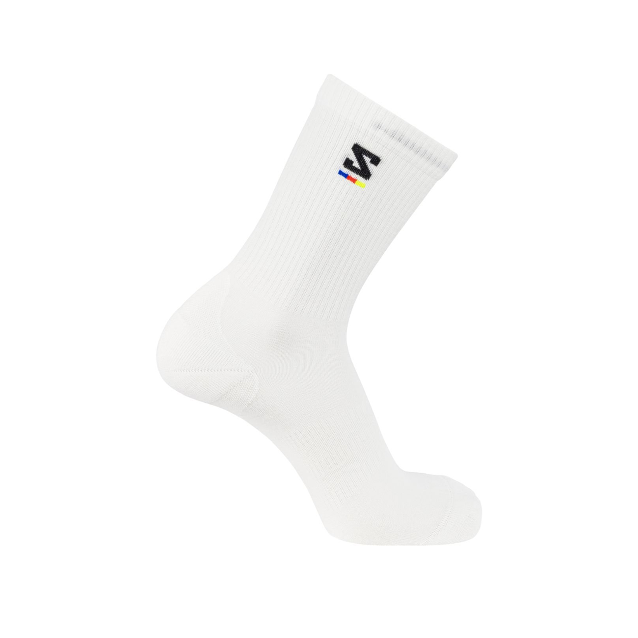salomon sunday smart crew socks (white) - a.plus
