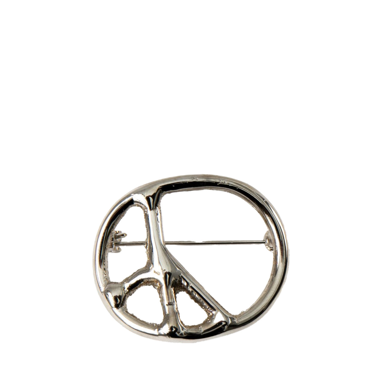 needles peace brooch (brass) | a.plus