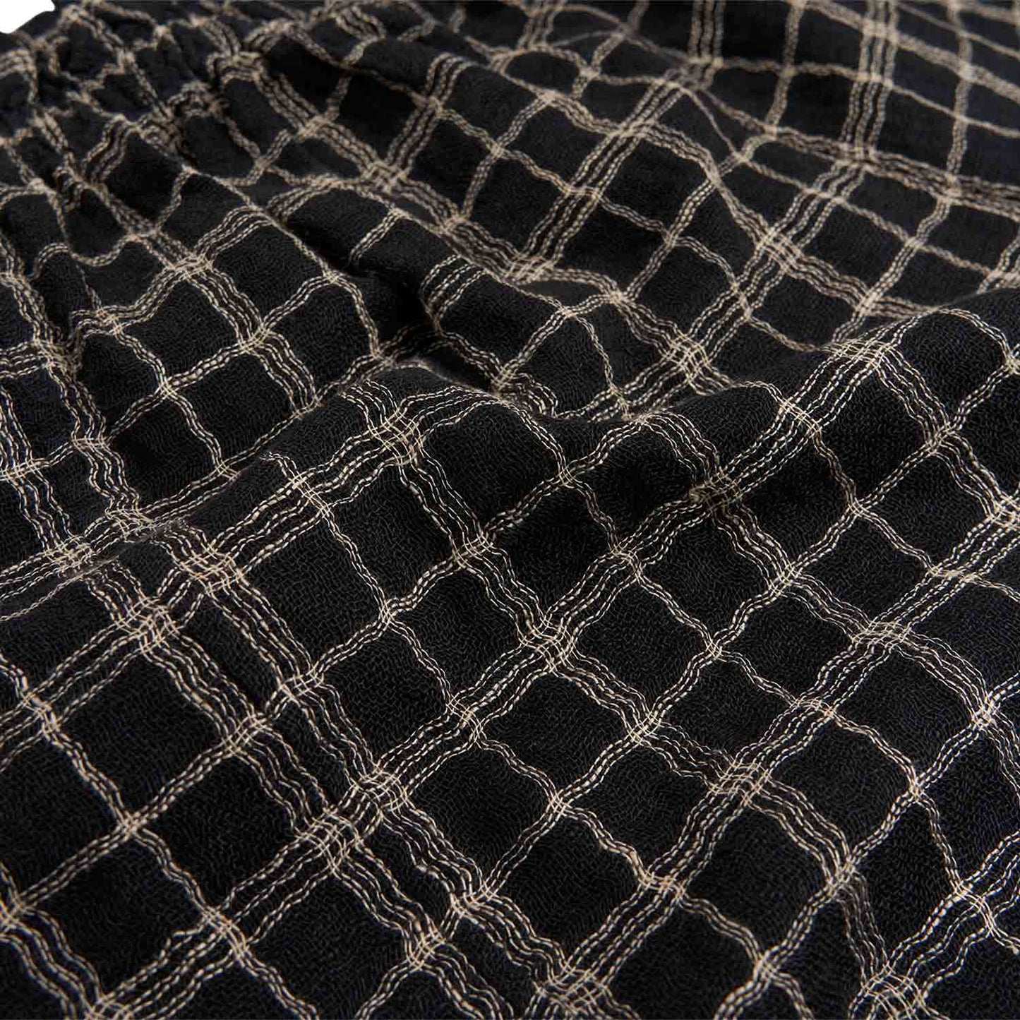 henrik vibskov waybill shorts (black) - a.plus