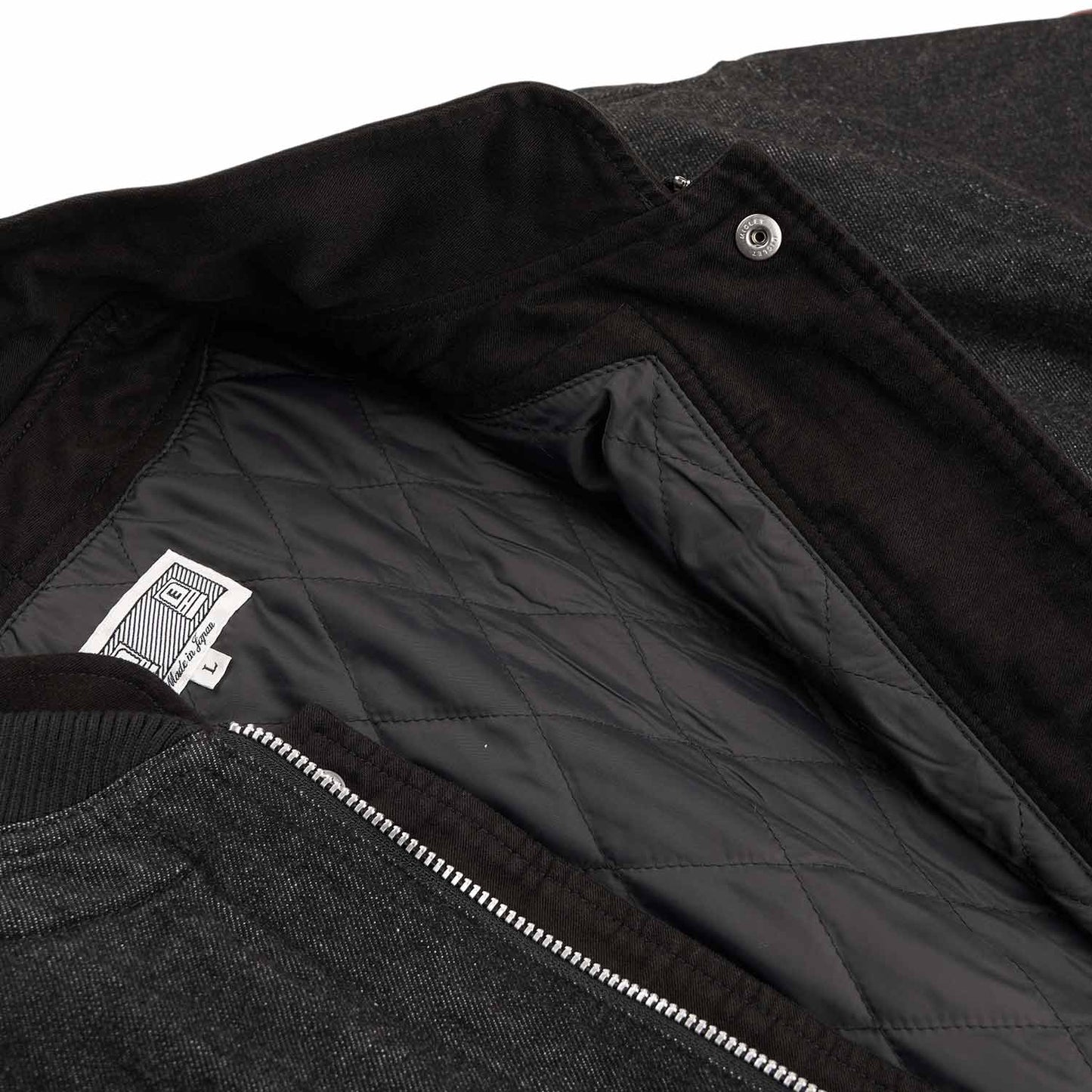 Cav Empt DBL Flap ZIP Jacket (black) - a.plus
