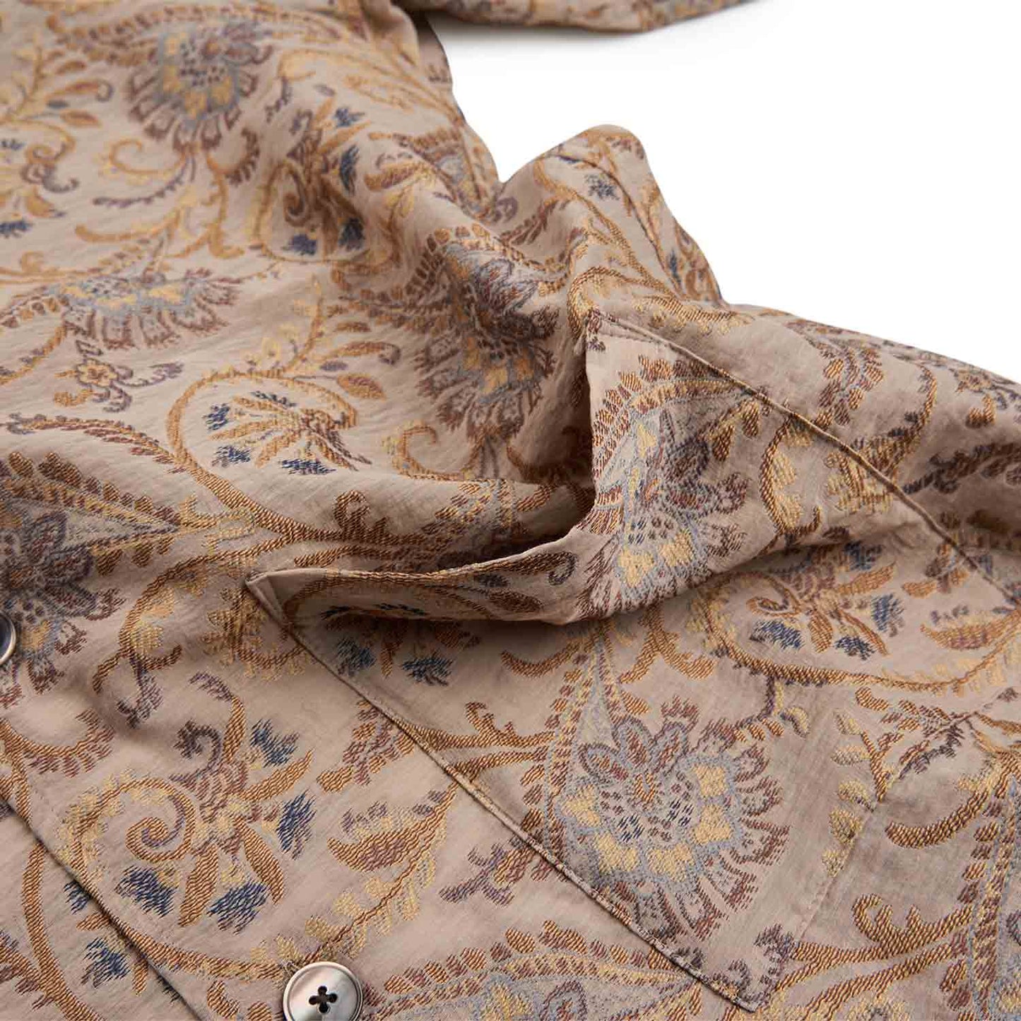 needles cabana shirt (beige) - a.plus