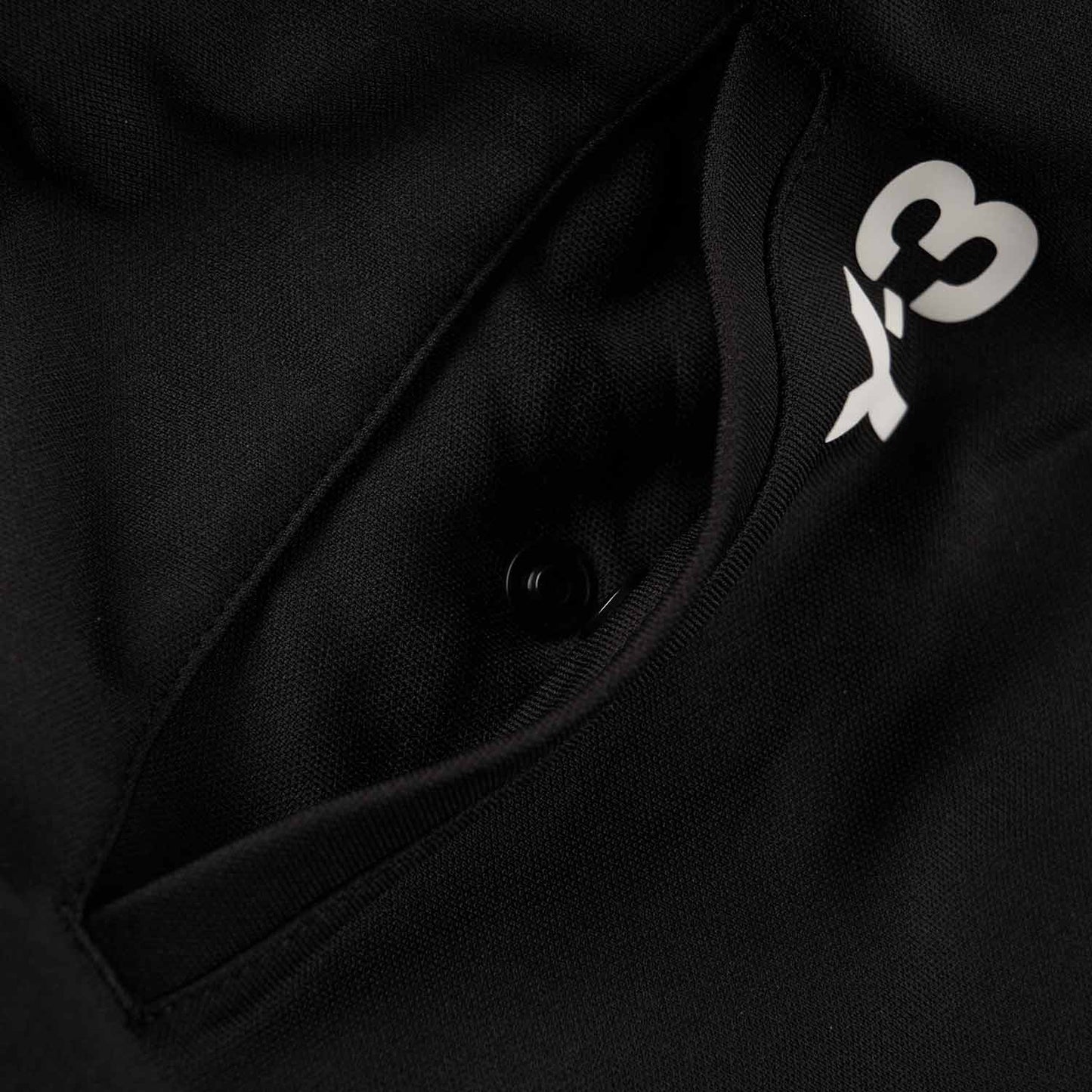 Y-3 3-Stripes Track Pants (Black / White) - a.plus