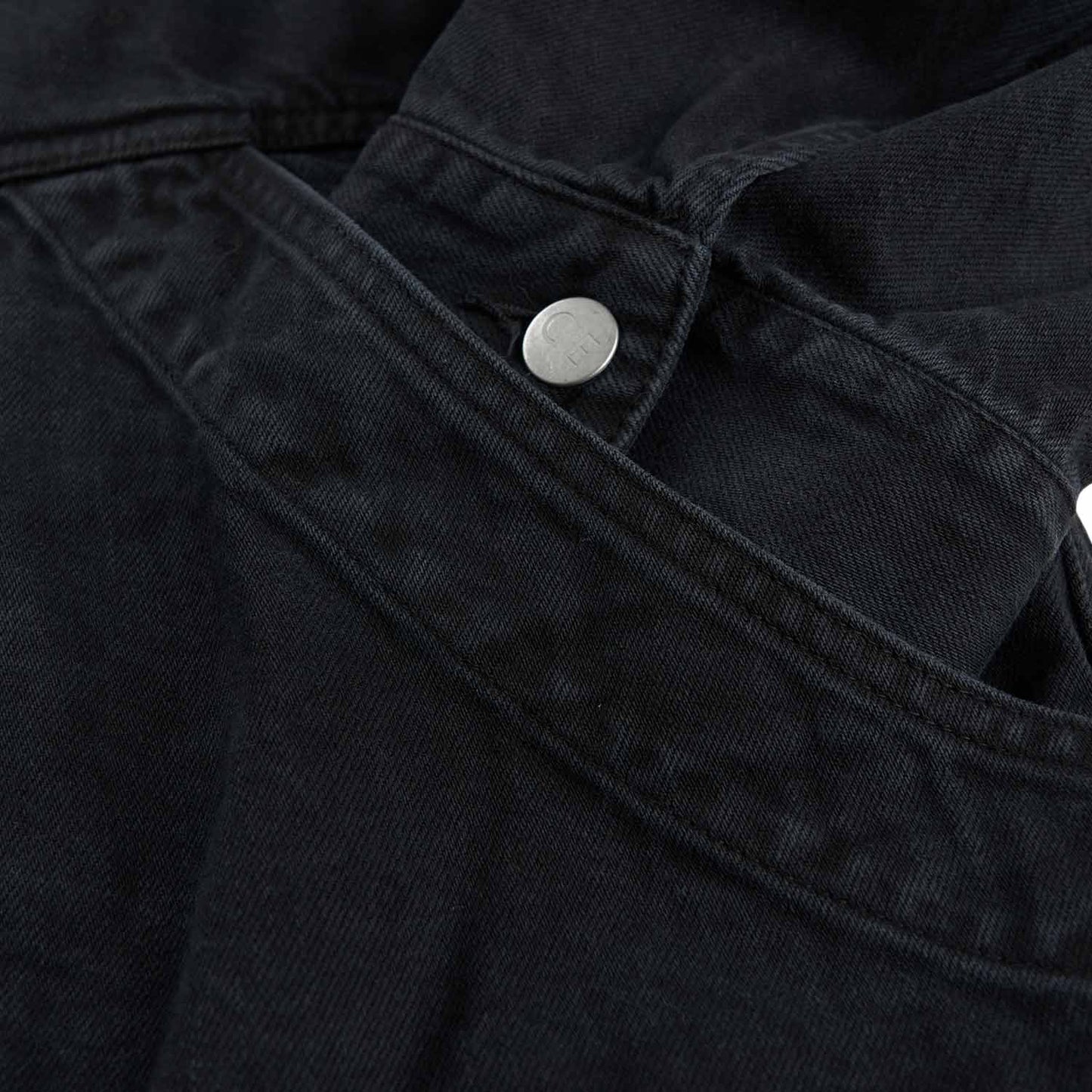 cav empt OVERDYE VH EX DNA DENIM JACKET (black) - a.plus