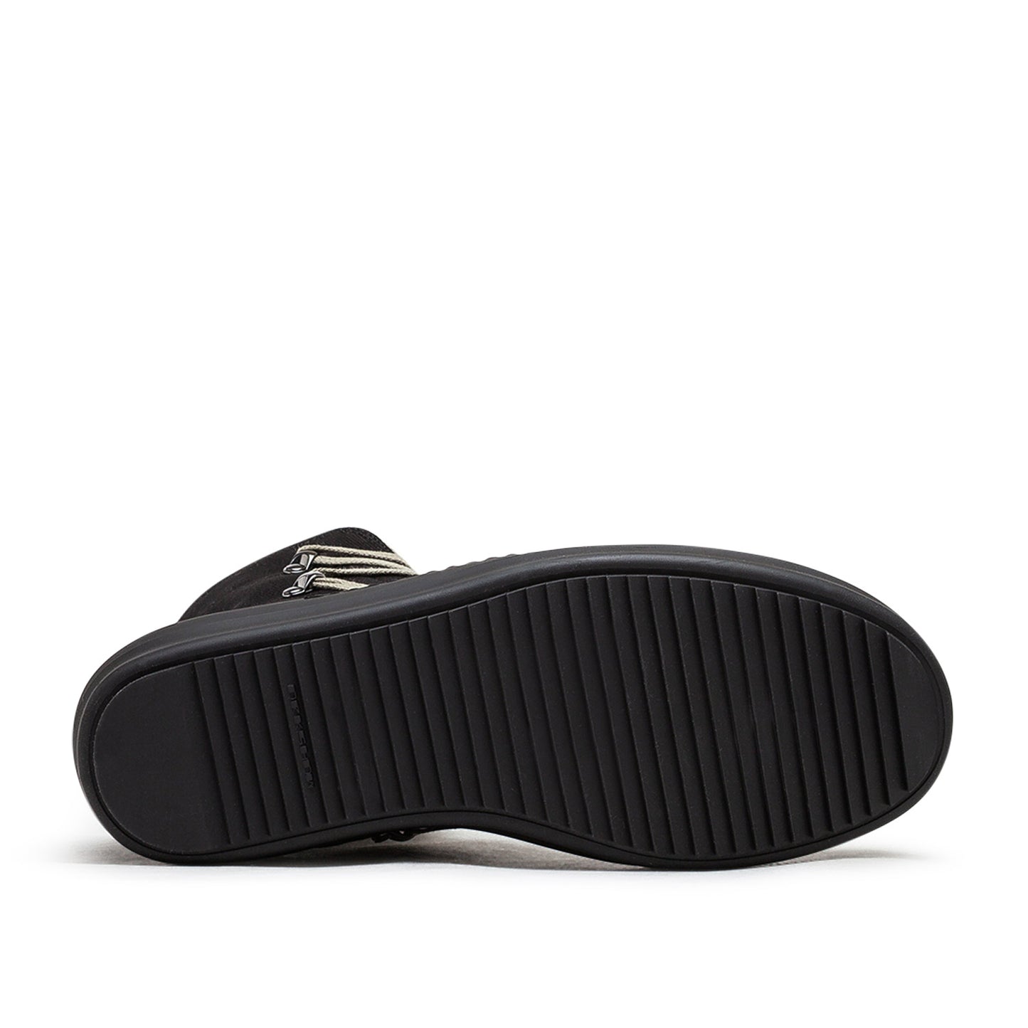 rick owens drkshdw hollywood hexa sneaks (black / pearl) - a.plus