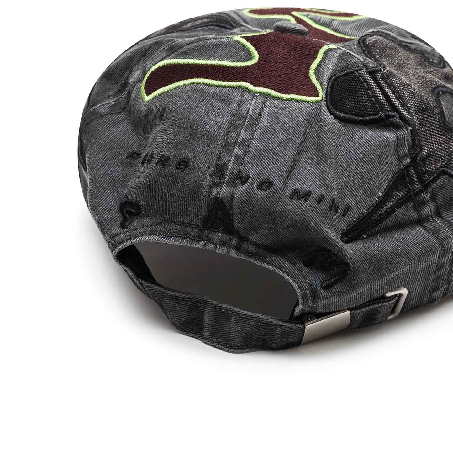 perks and mini last quarter baseball cap (black wash) - a.plus