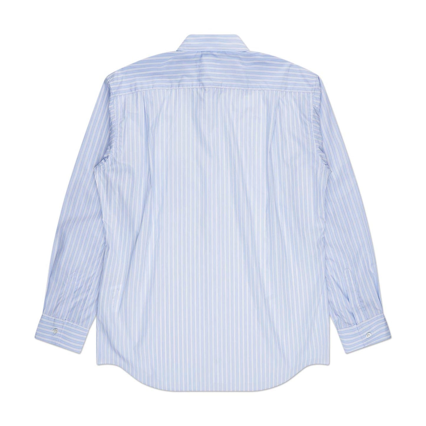 comme des garçons shirt woven shirt (white / blue)