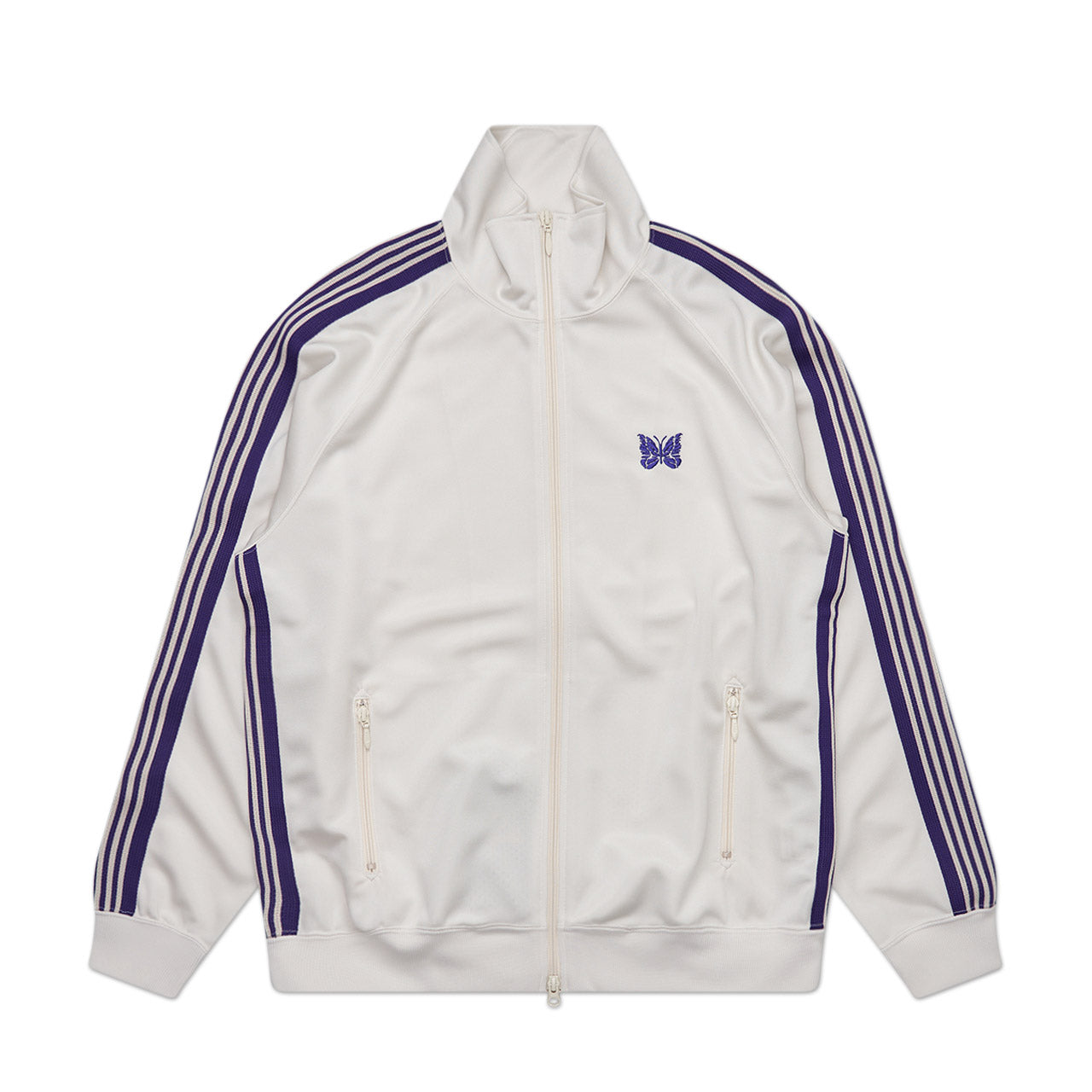 needles side stripe track jacket (ice wite)