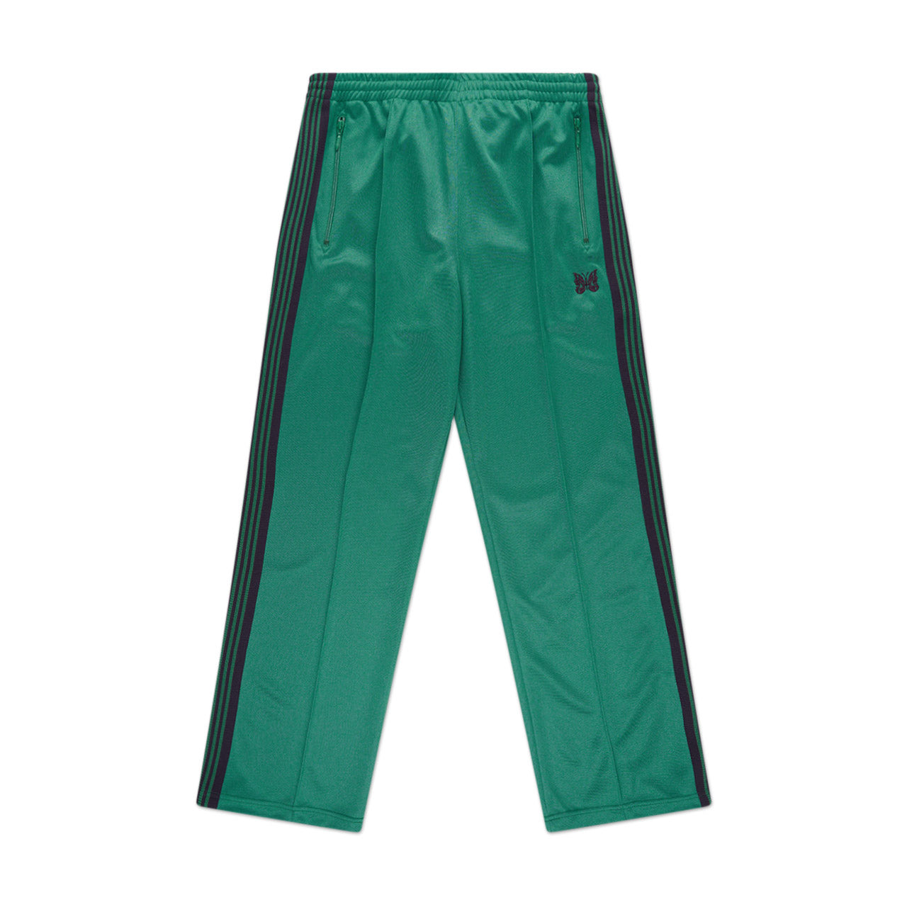 needles side stripe track pants emerald a.plus store