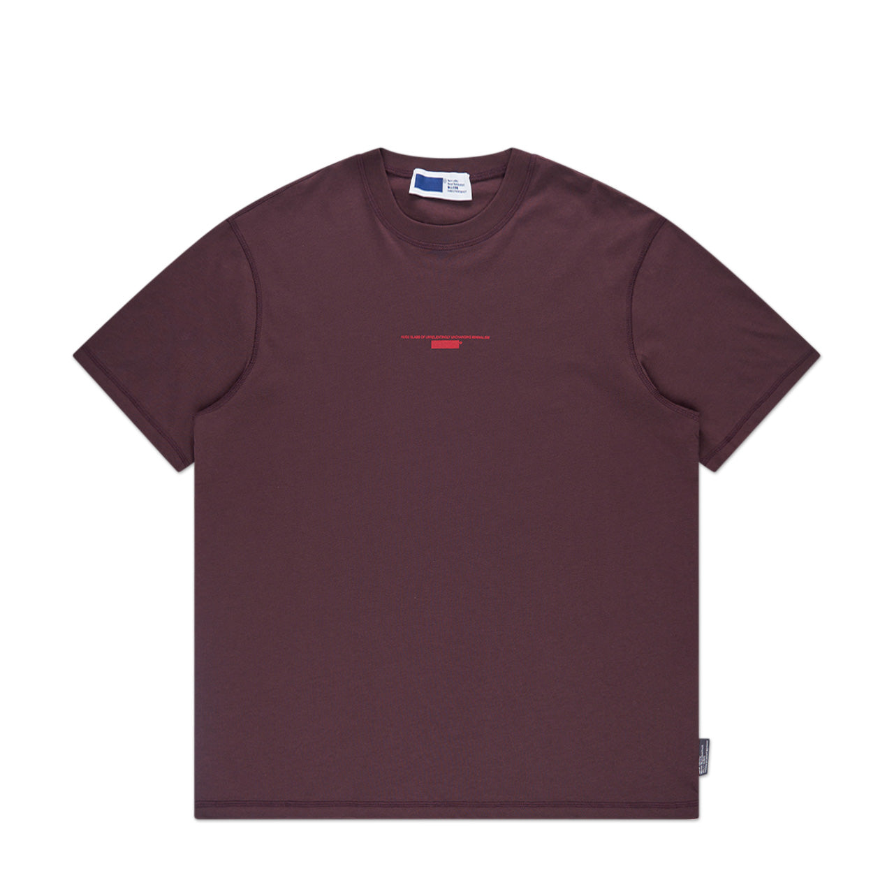 affxwrks slab t-shirt (crimson)