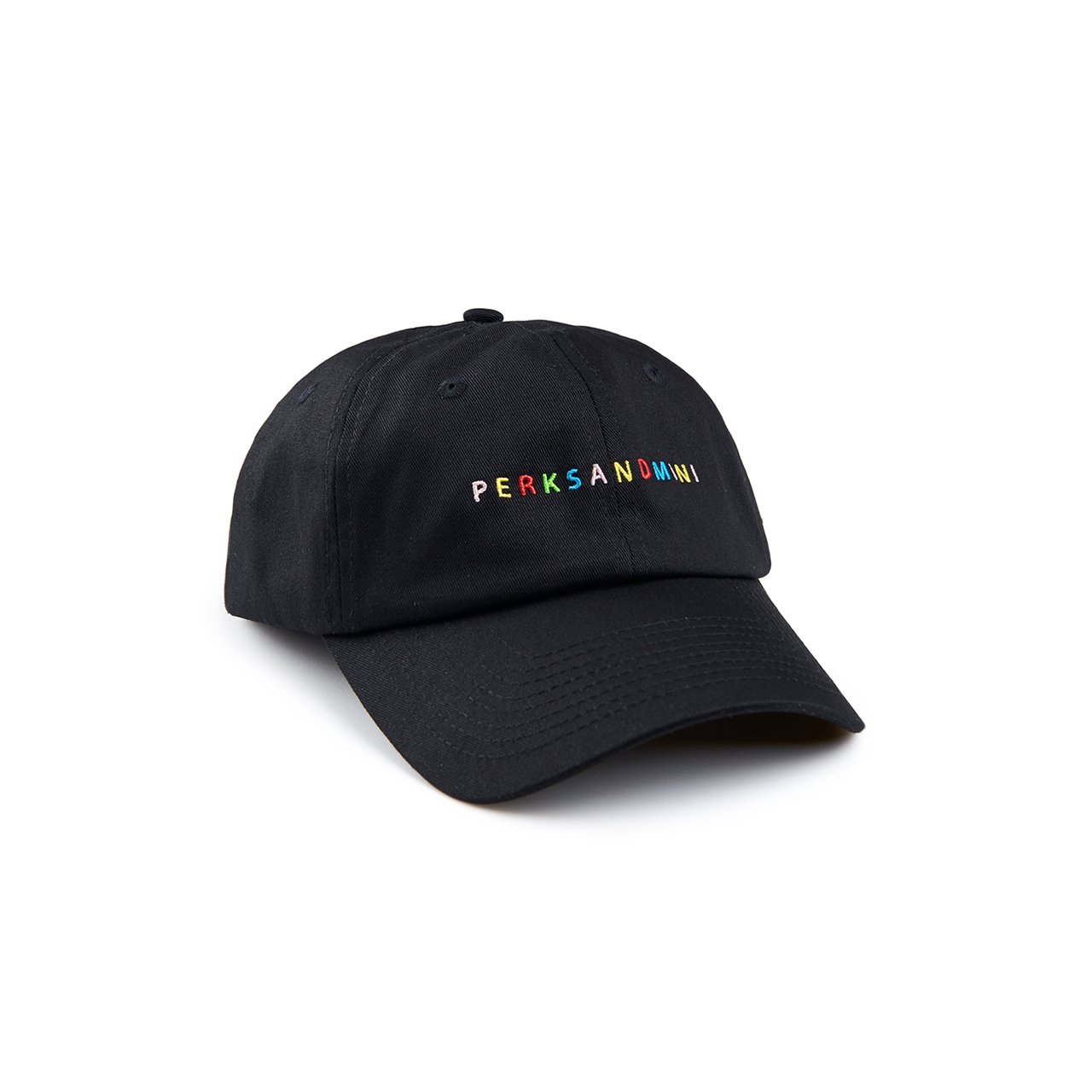 perks and mini text cap (black) - 9707-b - a.plus - Image - 3