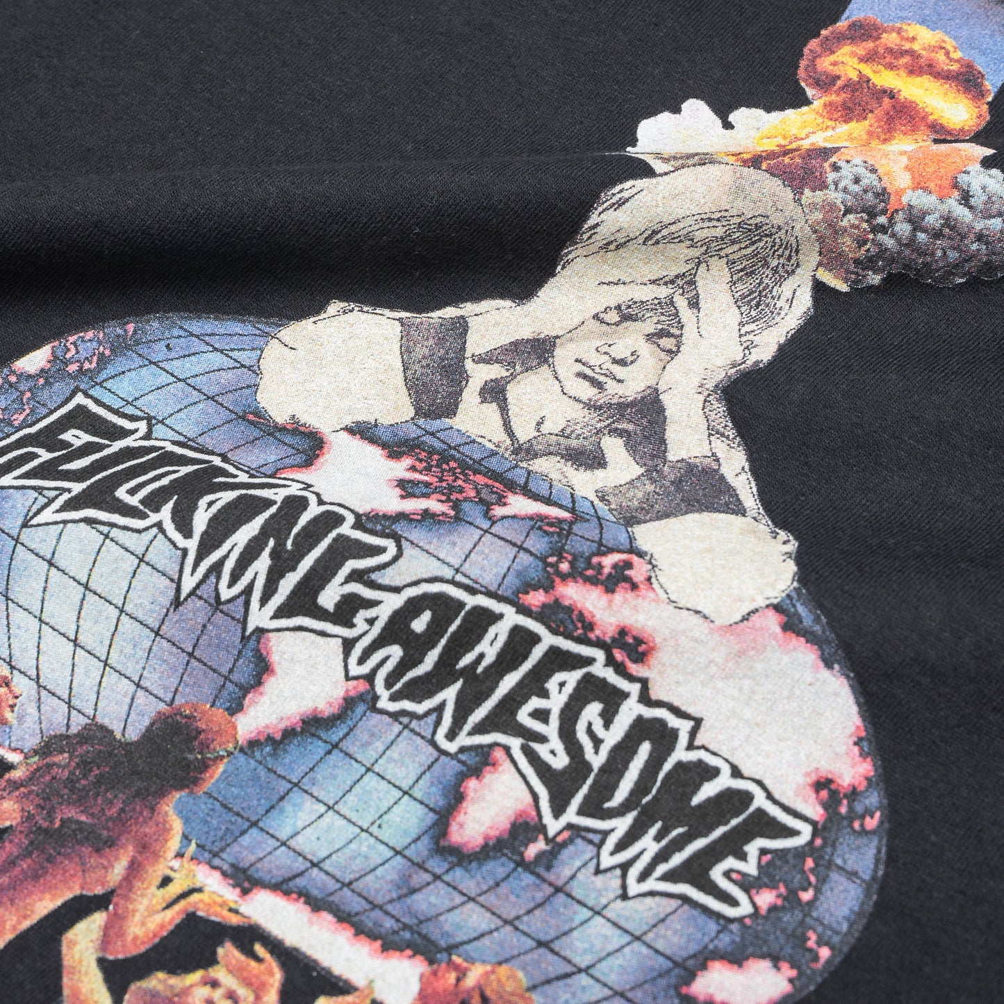 fucking awesome world kid tee (black) - p704065-002 - a.plus - Image - 5