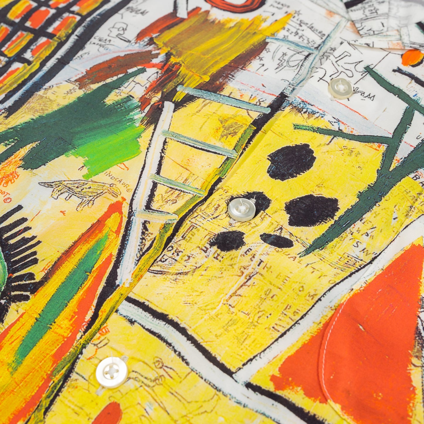 wacko maria jean-michel basquiat / s/s hawaiian shirt (type-2) (multi) - basquiat-wm-hi02 - a.plus - Image - 4