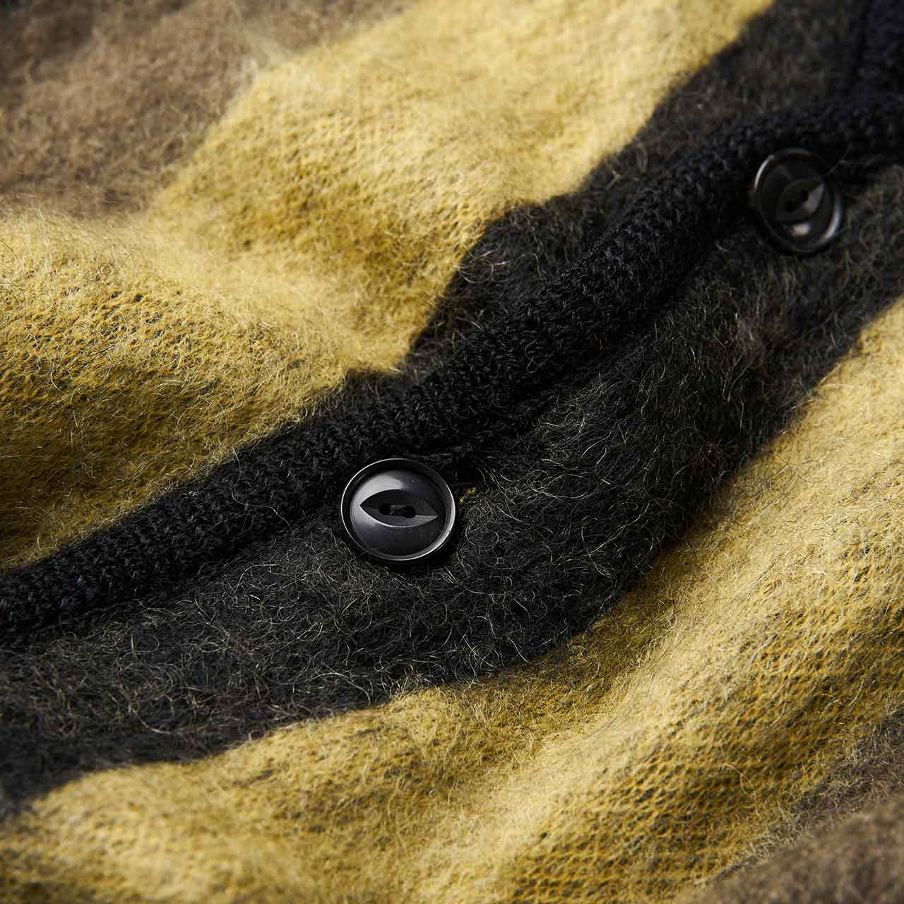 wacko maria striped mohair cardigan (beige) - 20fw-wmk-kn11 - a.plus - Image - 6