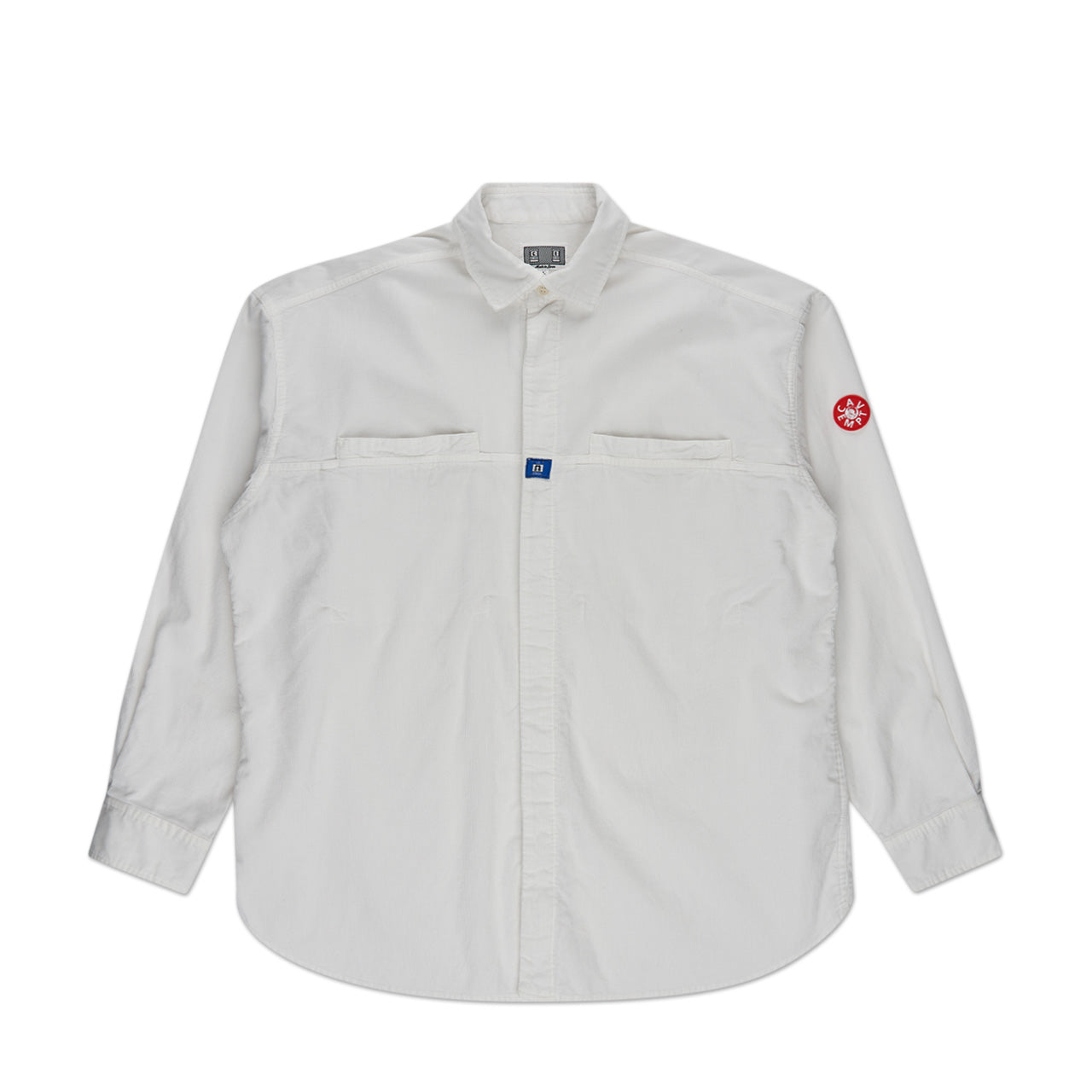 cav empt overdye cord design big shirt (white) CES22SH04 - a.plus