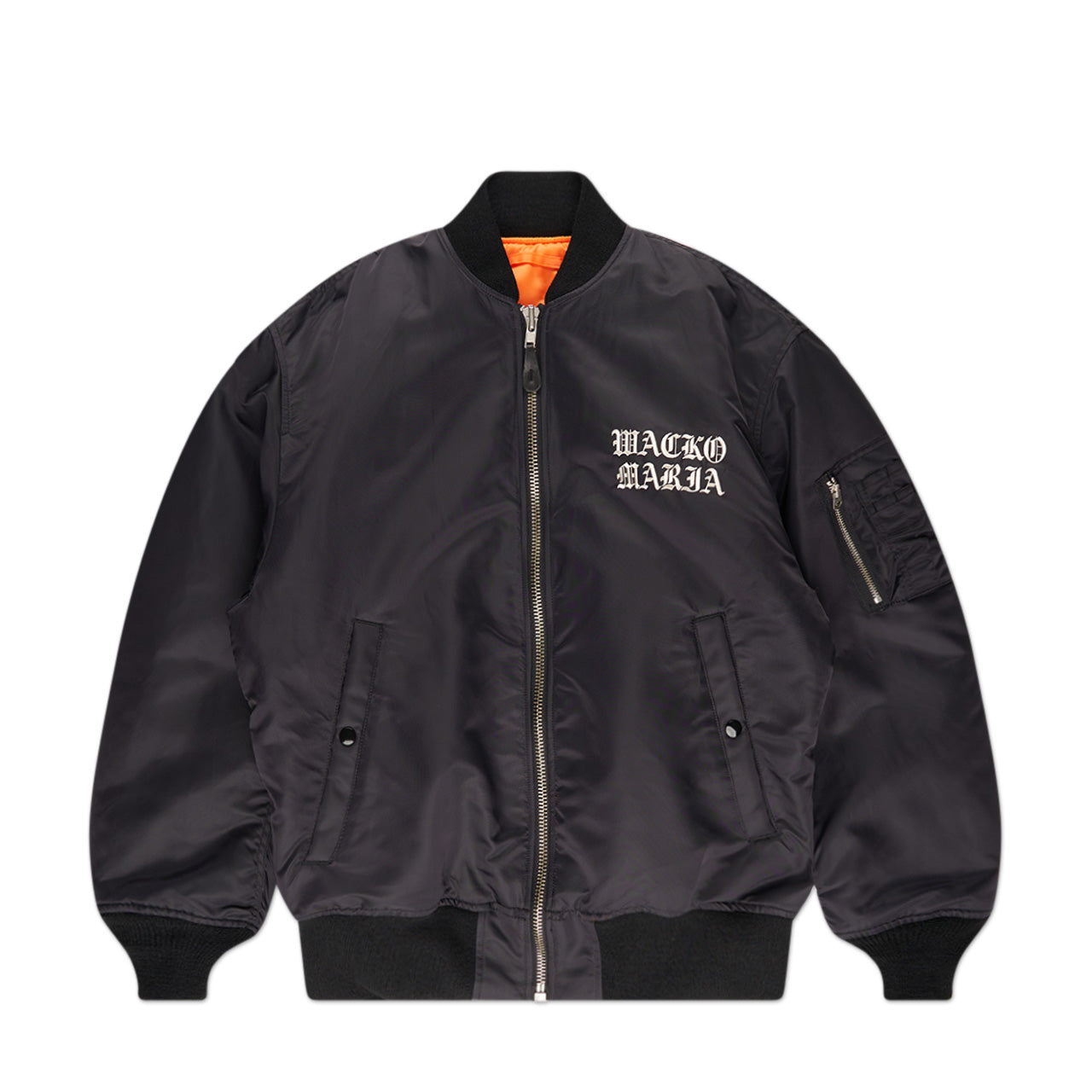 wacko maria ma-1 flight jacket type-3 (black) 22FW-WMO-ML17 