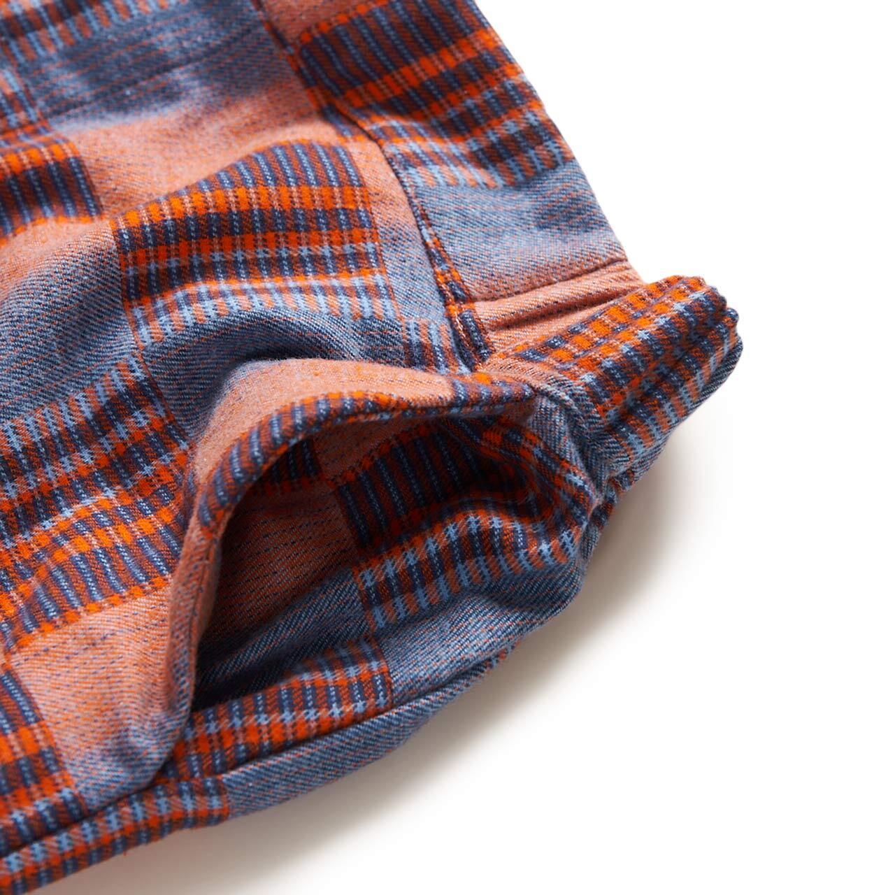 henrik vibskov henrik vibskov spyjama shorts (light blue / orange)