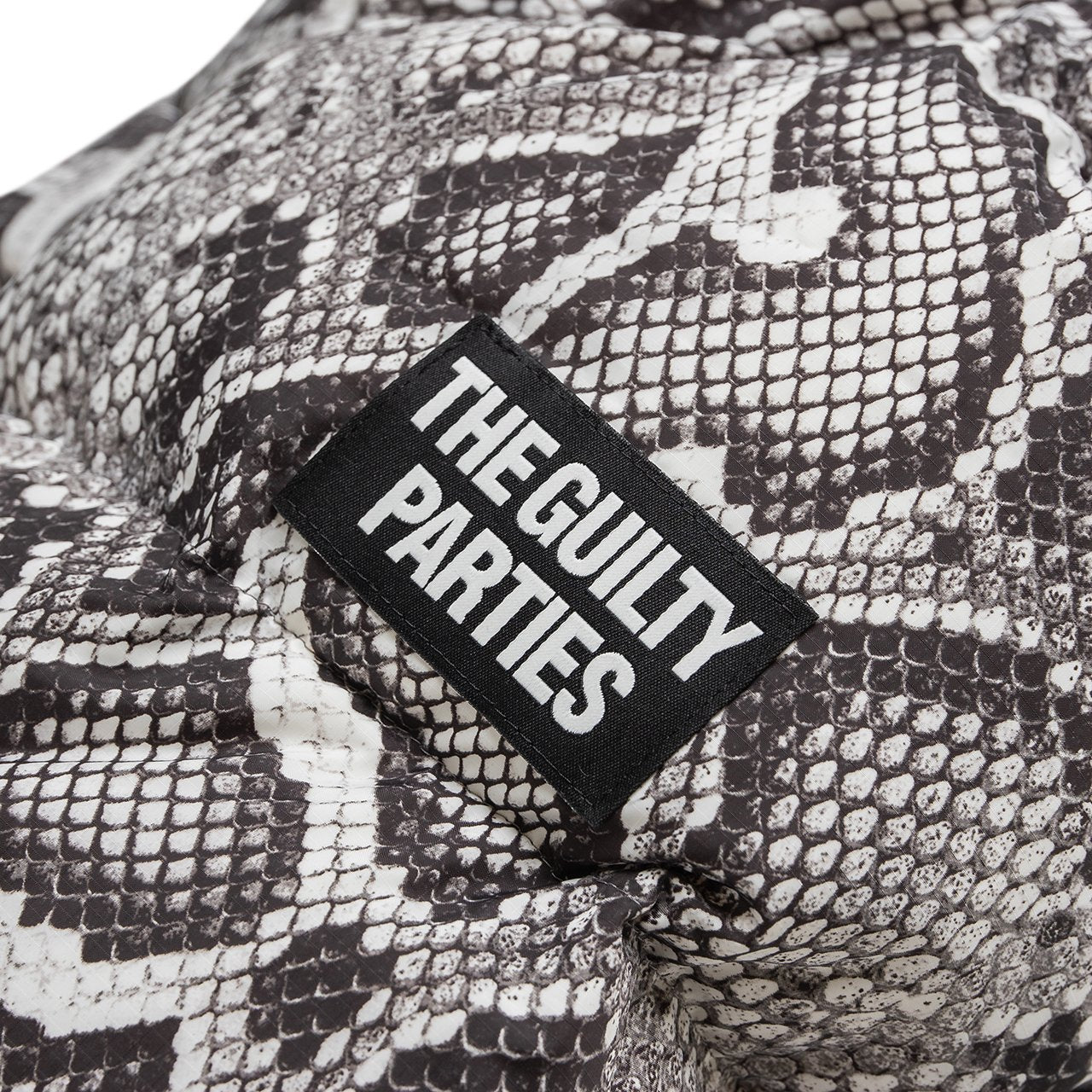 wacko maria wacko maria python down jacket (white)