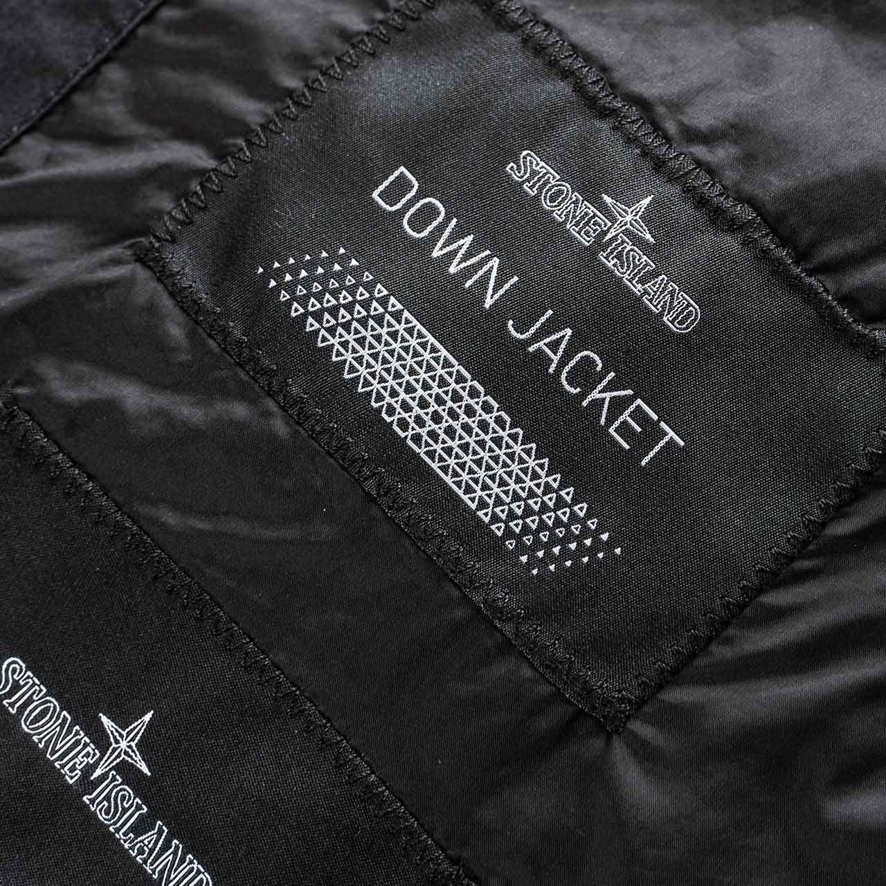 stone island shadow project stone island shadow project encase panel down insulator jacket (black)