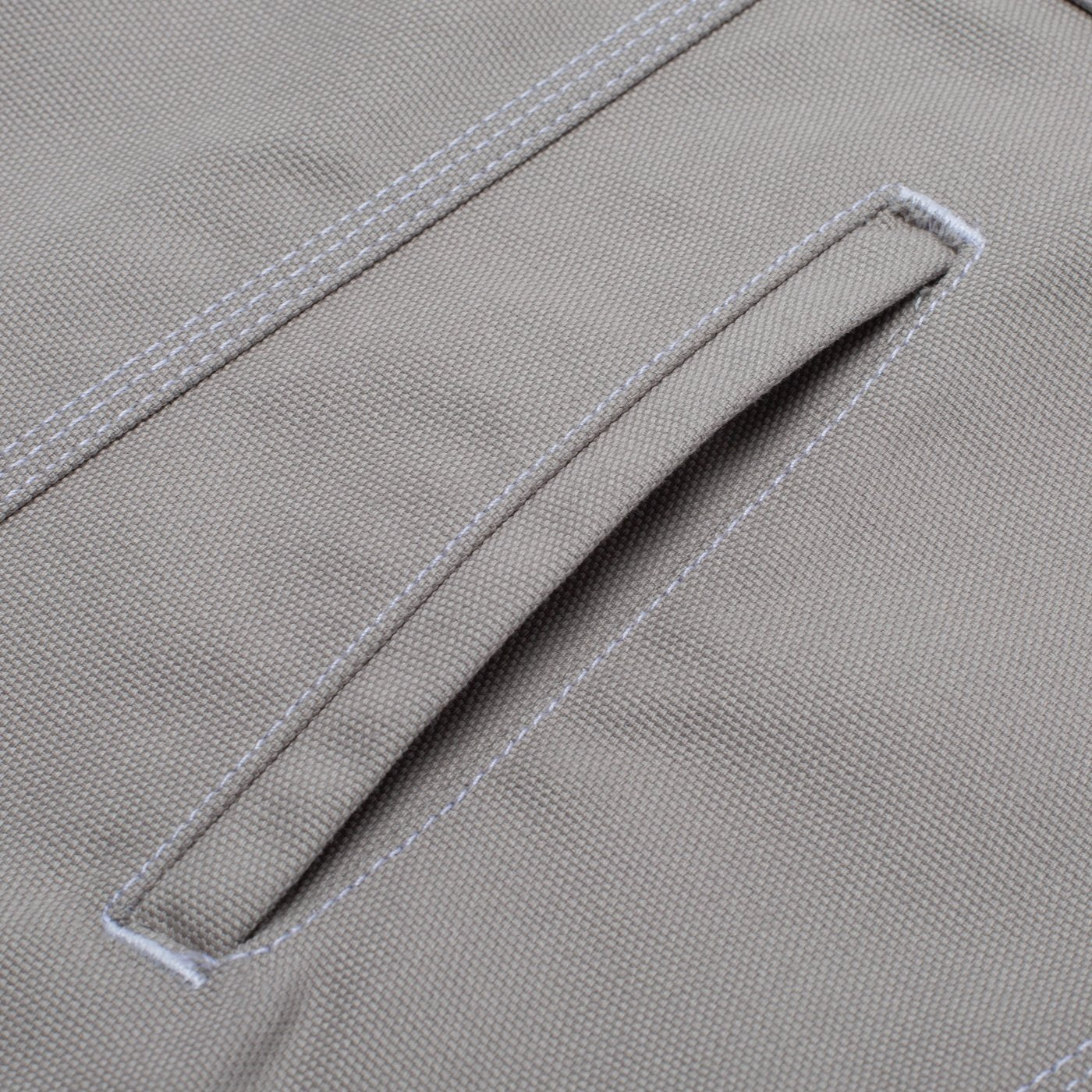 fucking awesome fucking awesome twin skull trucker jacket (grey)