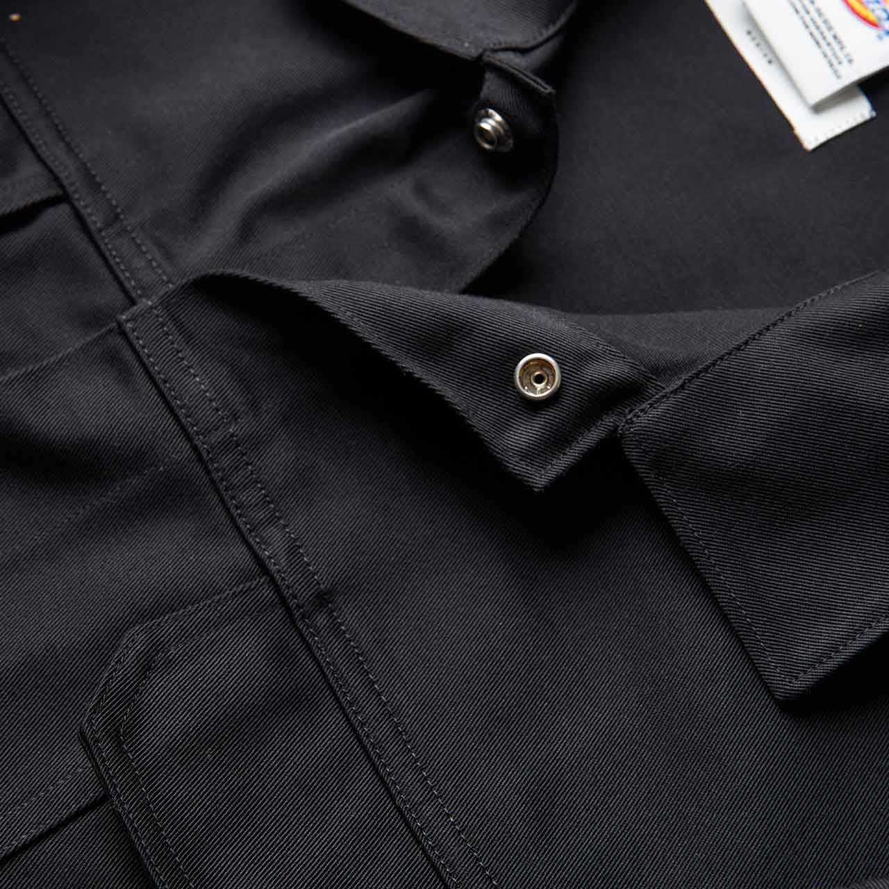 magic stick x dickies magic stick x dickies type 3rd workers jacket (triple black)