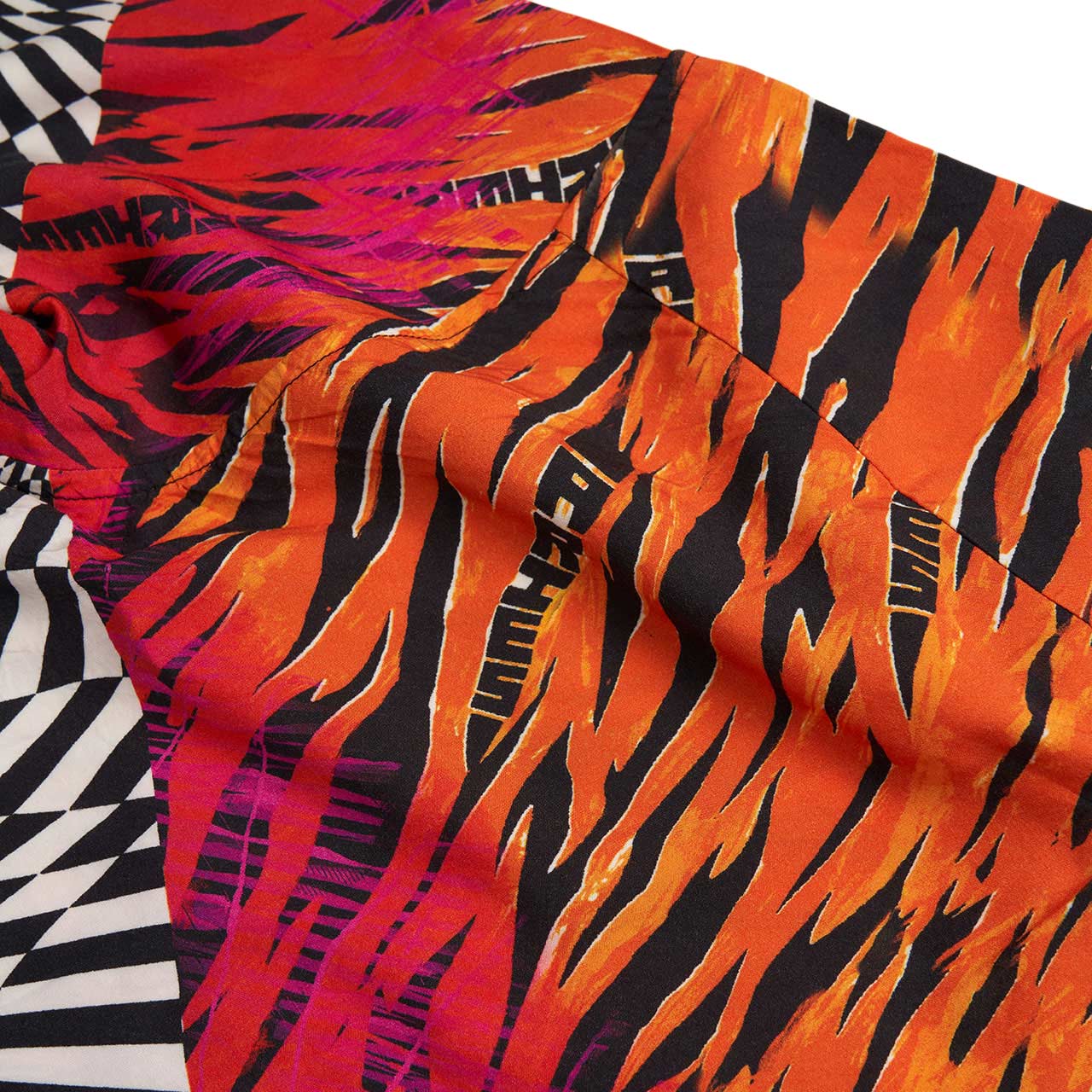 vans vault vans vault x aries wm vault shirt (white /orange)