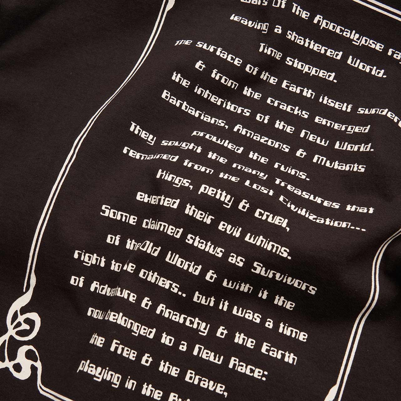 vans vault vans vault x aries poetry longsleeve (black)