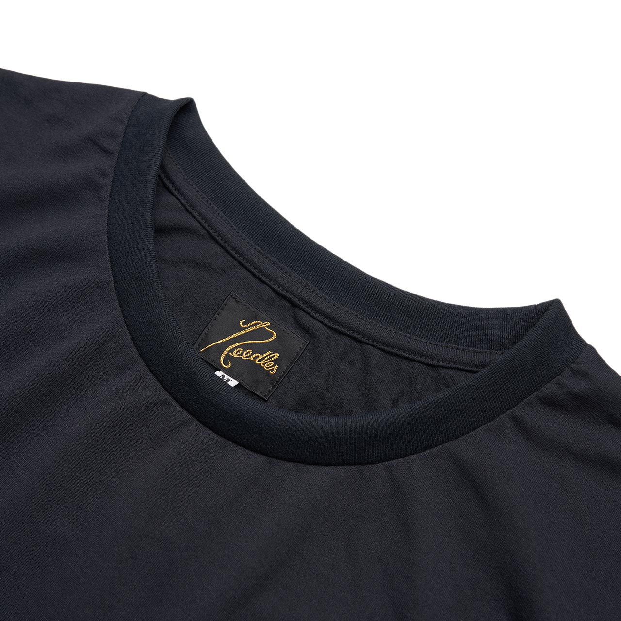 needles needles crewneck pocket t-shirt (black)