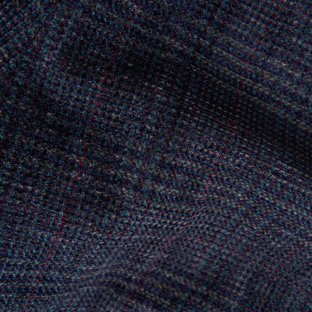 needles needles plaid side tab pants (navy)